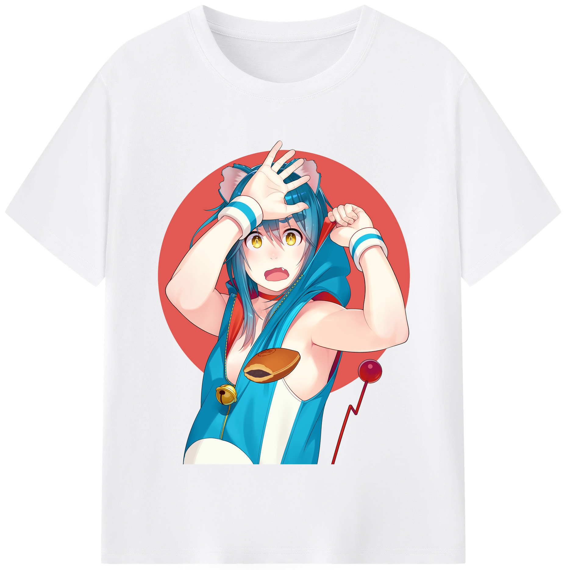 （画像用） ドラえもん Doraemon 綿100％半袖Tシャツ（フロントプリント）