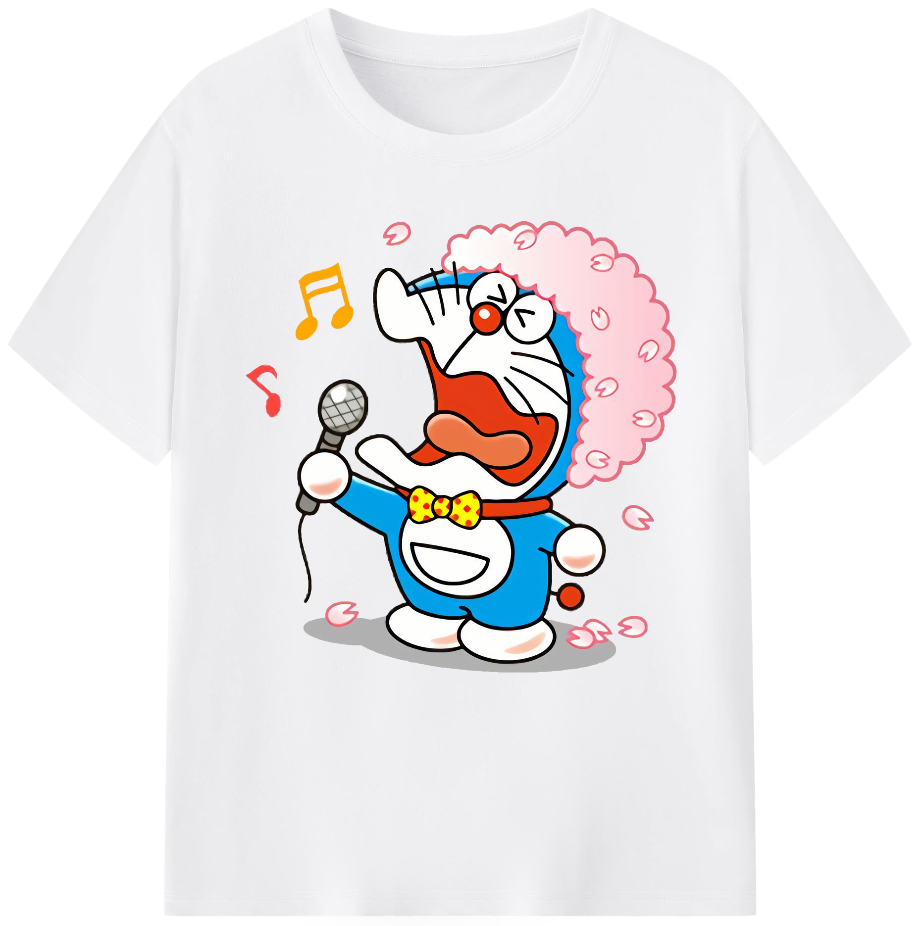 （画像用） ドラえもん Doraemon 綿100％半袖Tシャツ（フロントプリント）