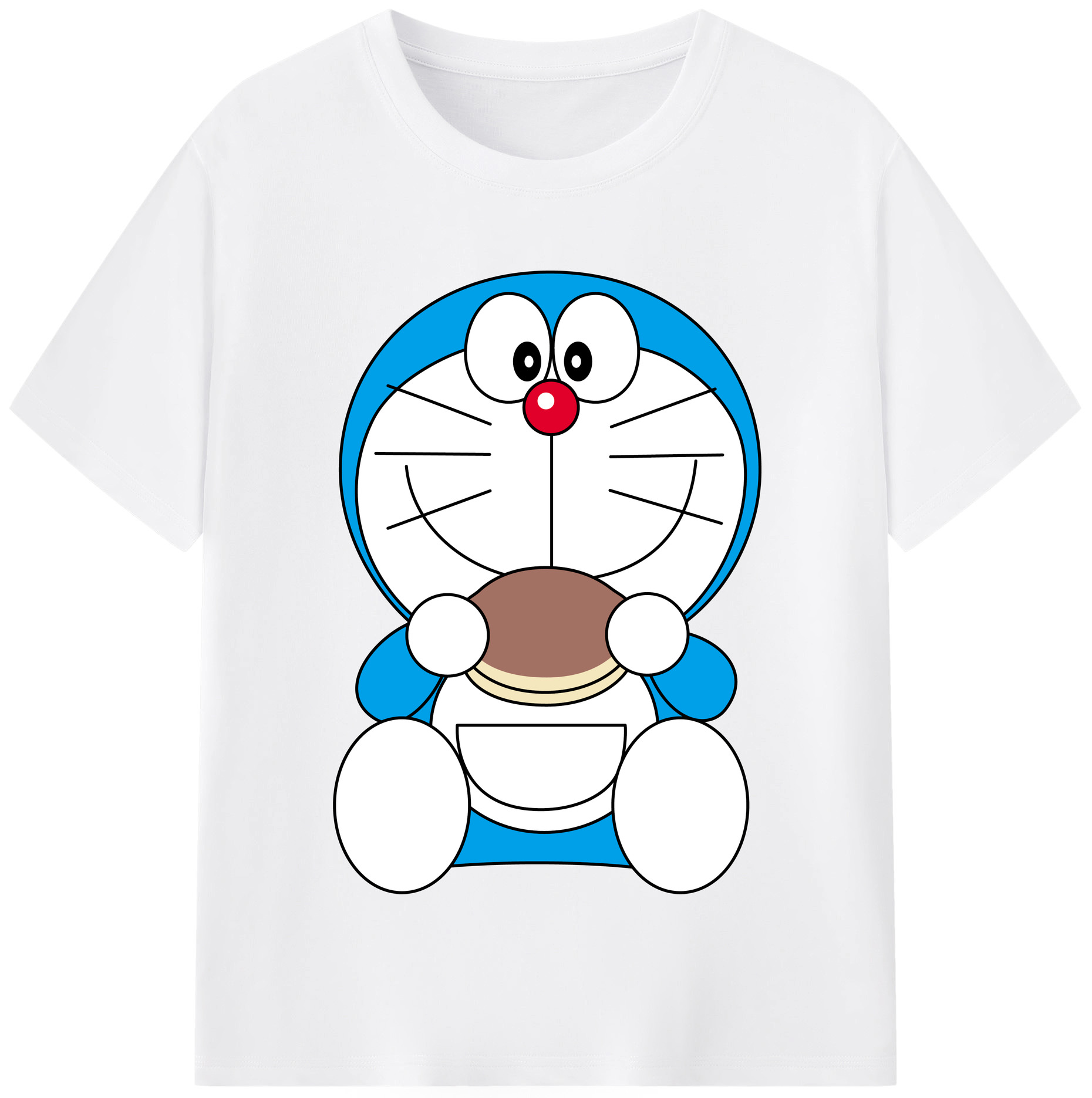 （画像用） ドラえもん Doraemon 綿100％半袖Tシャツ（フロントプリント）