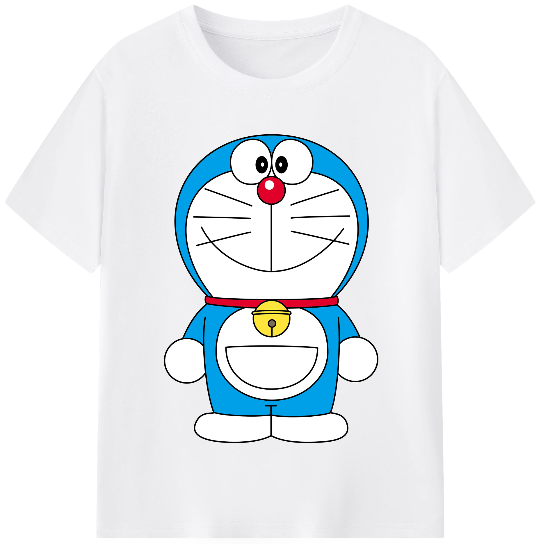 （画像用） ドラえもん Doraemon 綿100％半袖Tシャツ（フロントプリント）