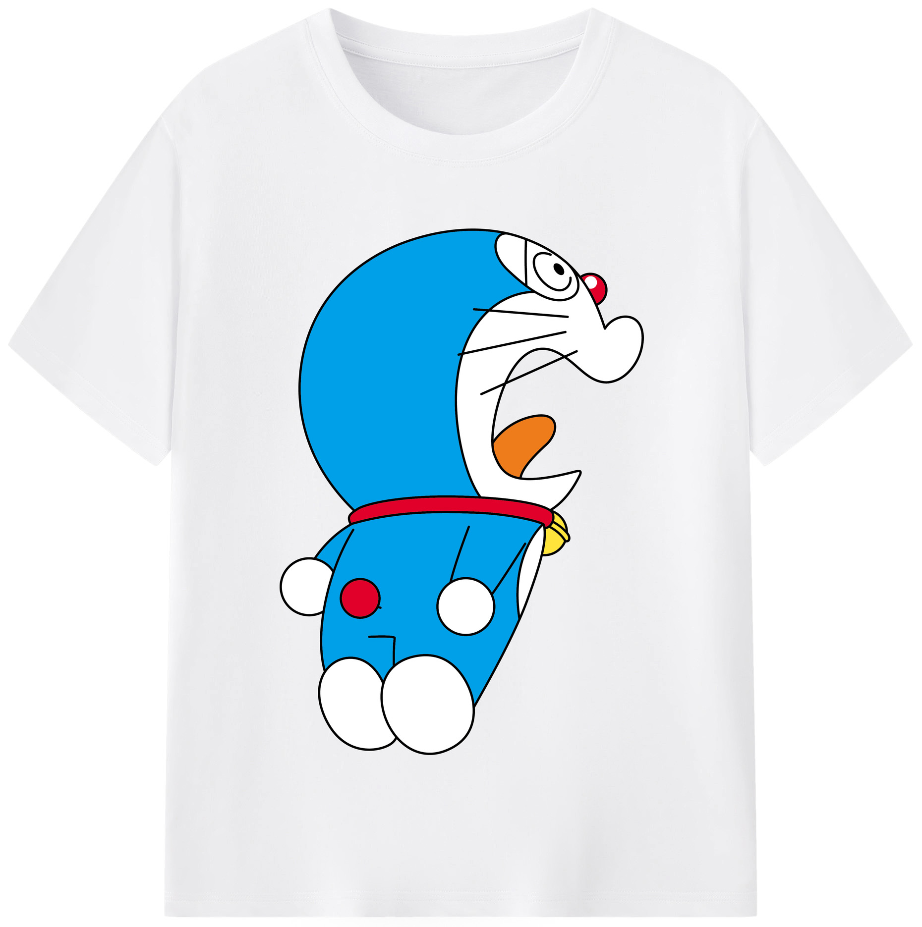 （画像用） ドラえもん Doraemon 綿100％半袖Tシャツ（フロントプリント）