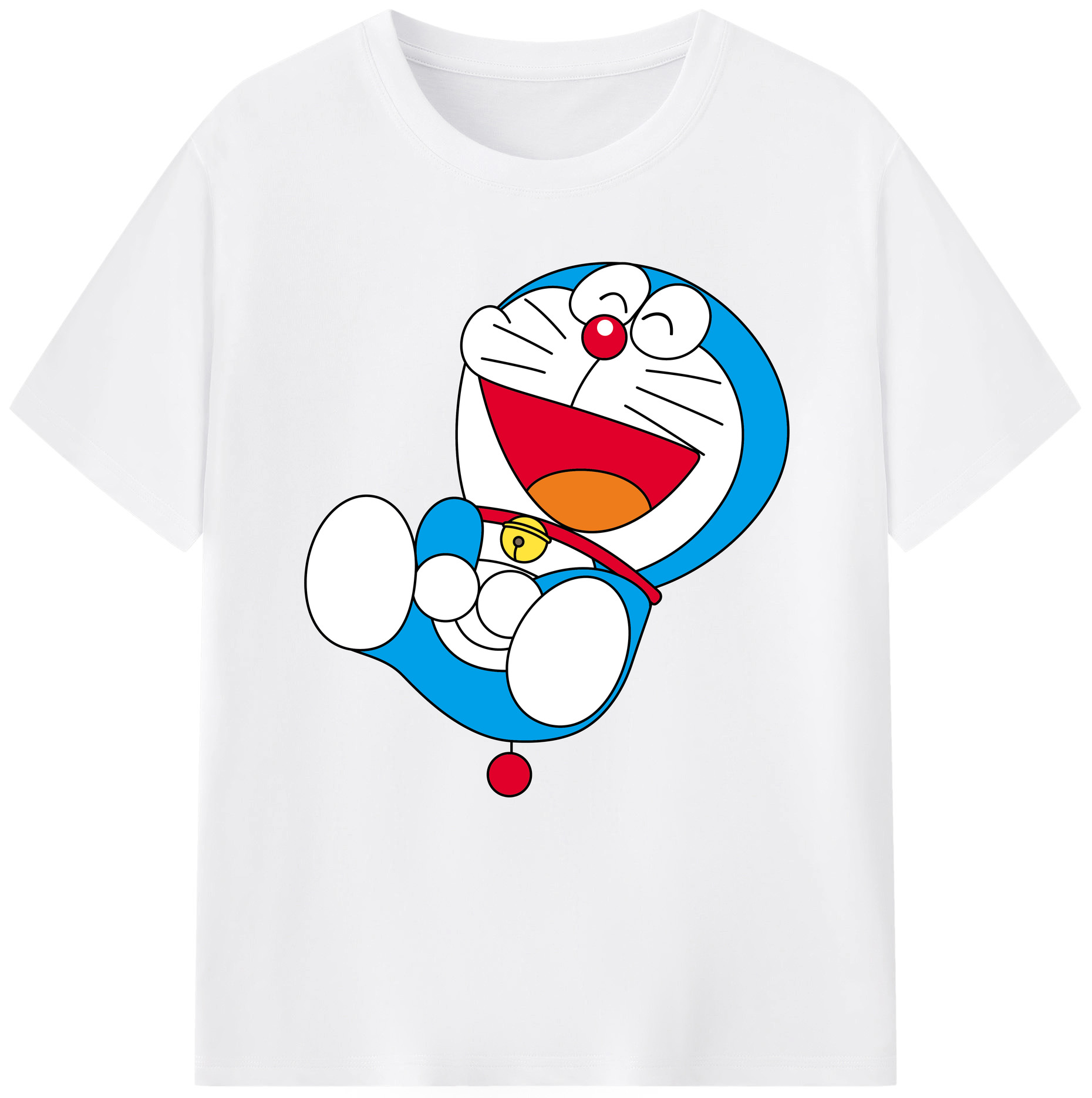（画像用） ドラえもん Doraemon 綿100％半袖Tシャツ（フロントプリント）