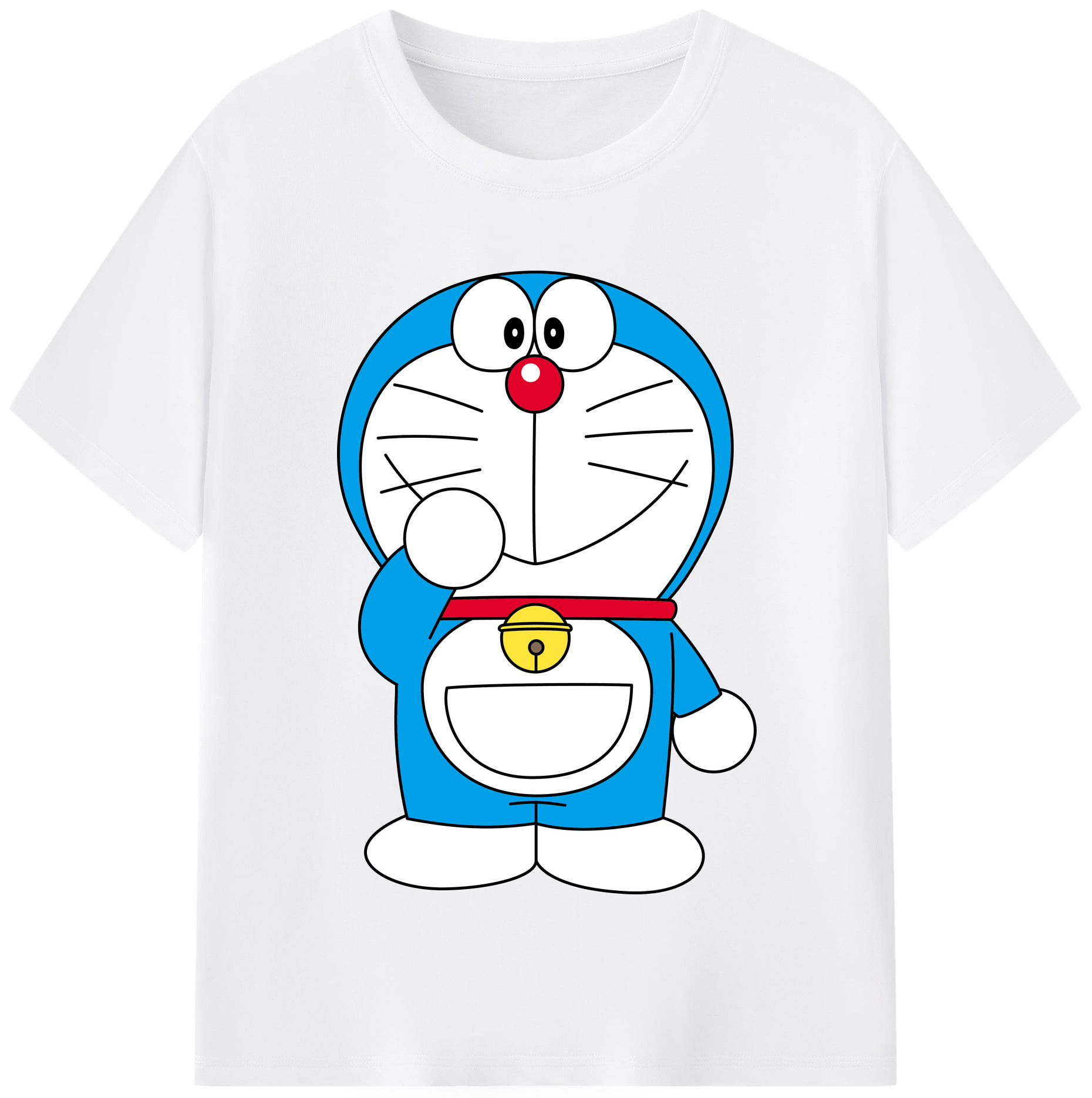 （画像用） ドラえもん Doraemon 綿100％半袖Tシャツ（フロントプリント）