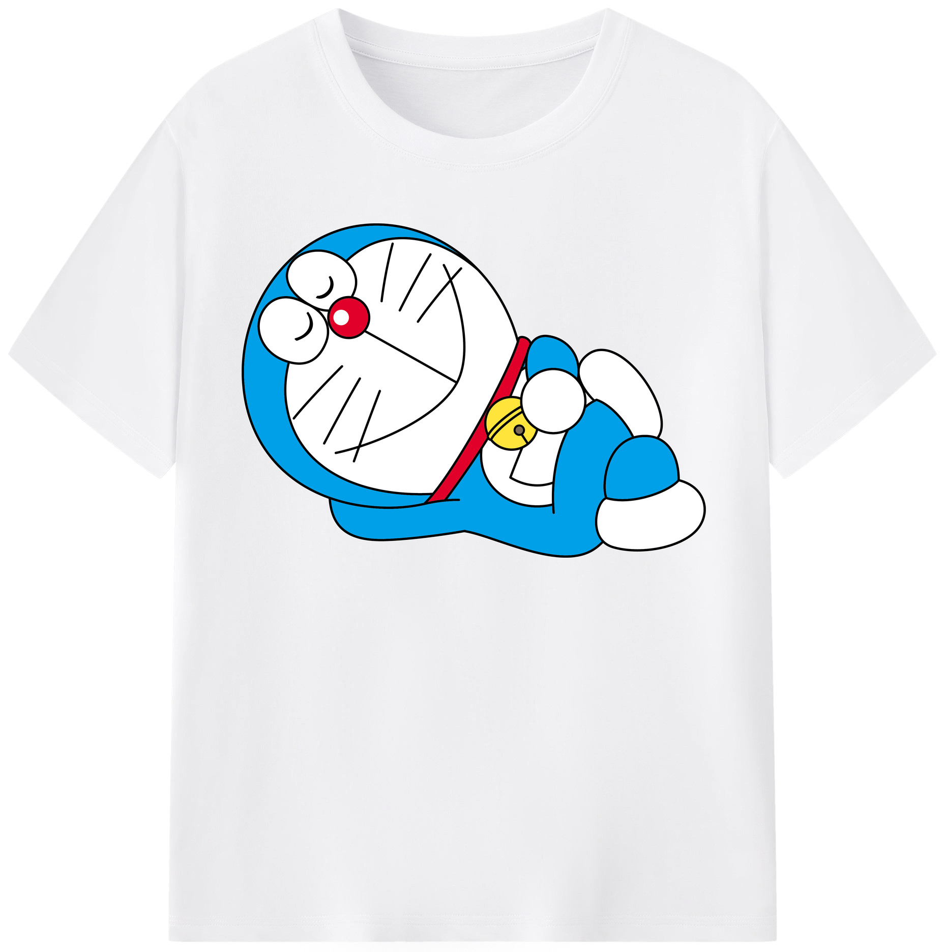 （画像用） ドラえもん Doraemon 綿100％半袖Tシャツ（フロントプリント）