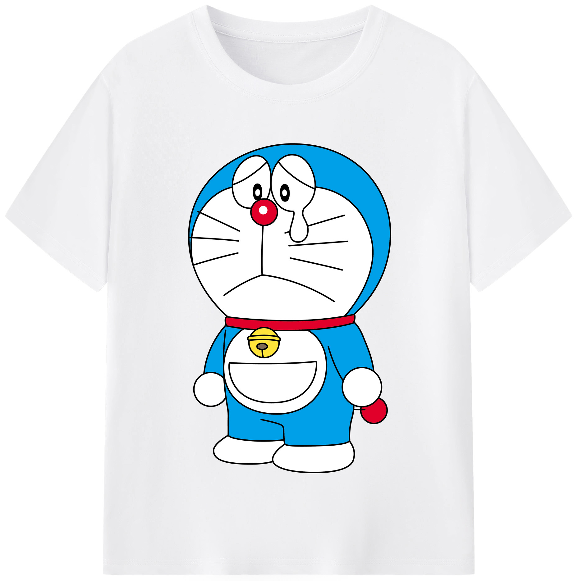 （画像用） ドラえもん Doraemon 綿100％半袖Tシャツ（フロントプリント）