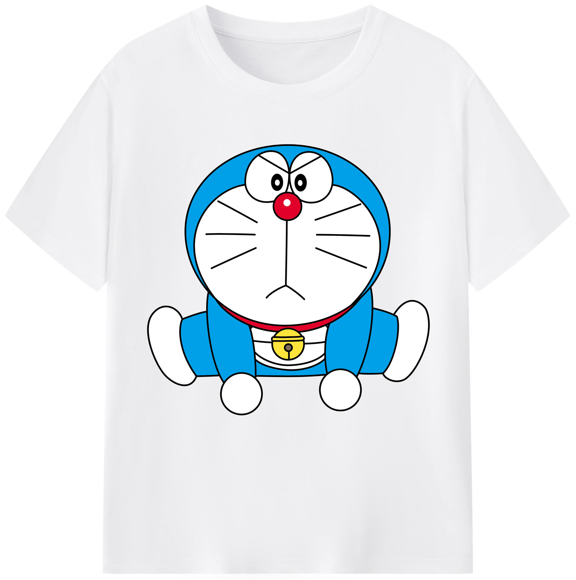 （画像用） ドラえもん Doraemon 綿100％半袖Tシャツ（フロントプリント）