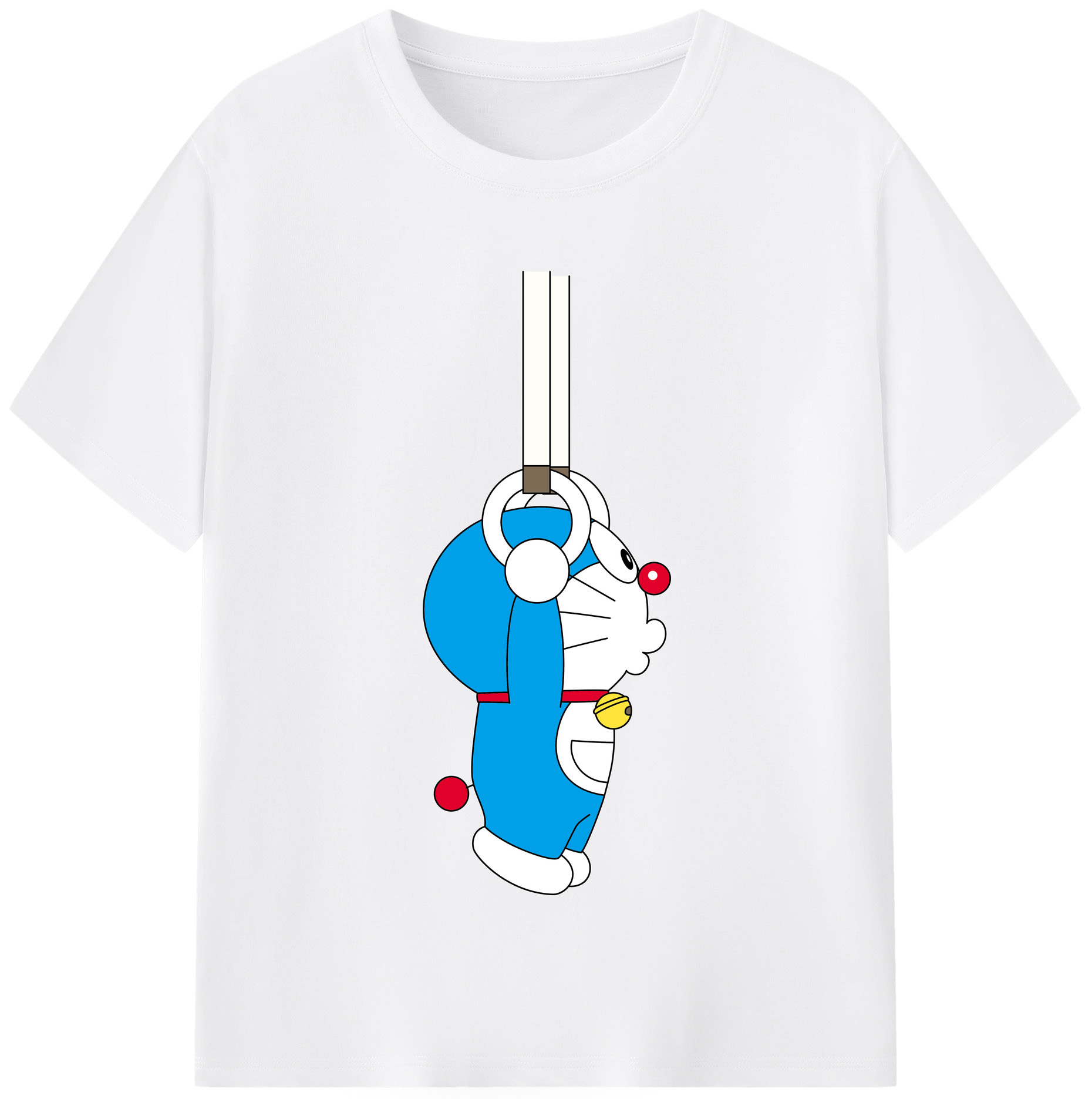 （画像用） ドラえもん Doraemon 綿100％半袖Tシャツ（フロントプリント）