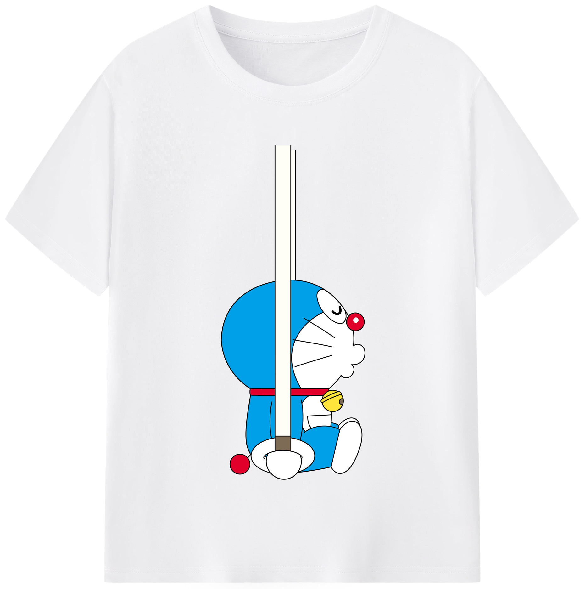 （画像用） ドラえもん Doraemon 綿100％半袖Tシャツ（フロントプリント）