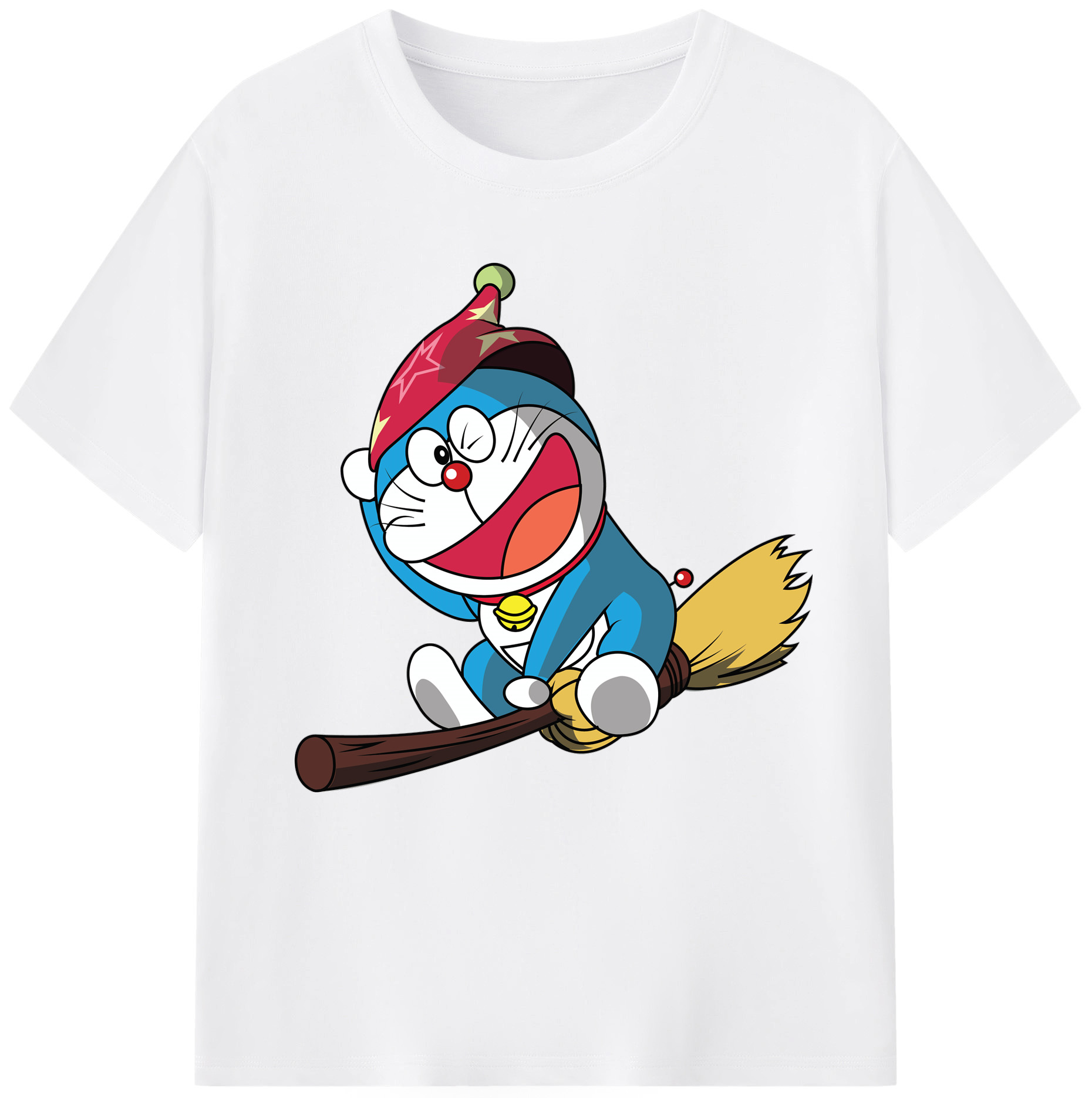 （画像用） ドラえもん Doraemon 綿100％半袖Tシャツ（フロントプリント）