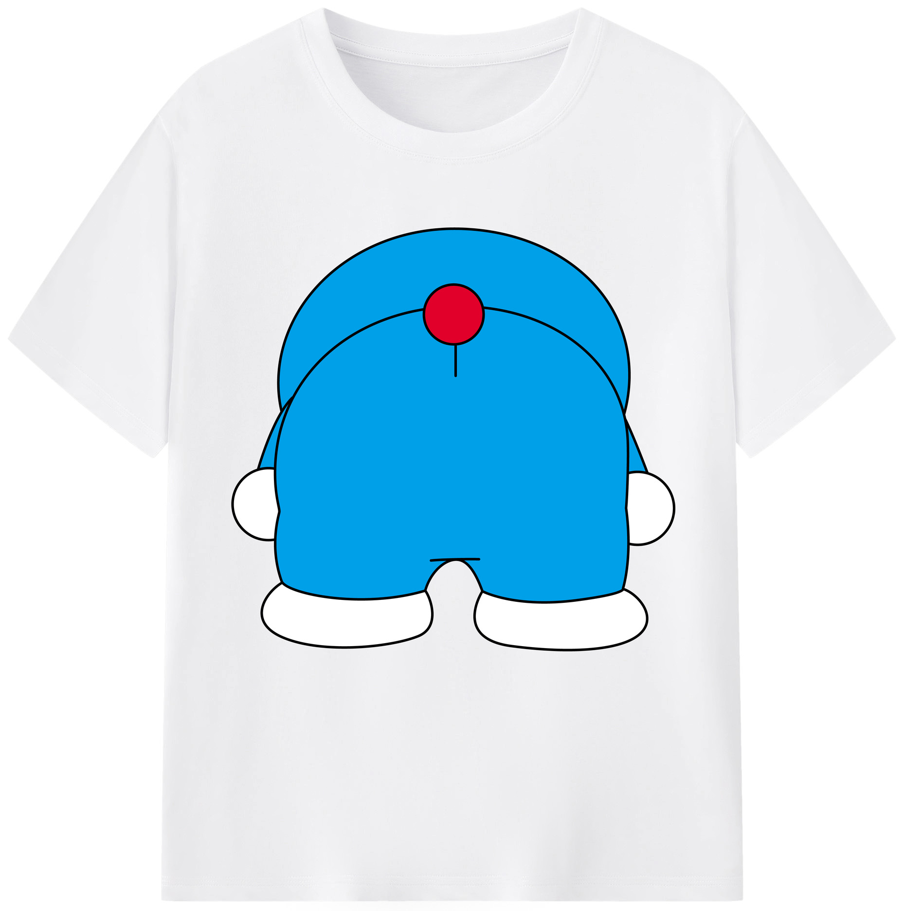 （画像用） ドラえもん Doraemon 綿100％半袖Tシャツ（フロントプリント）