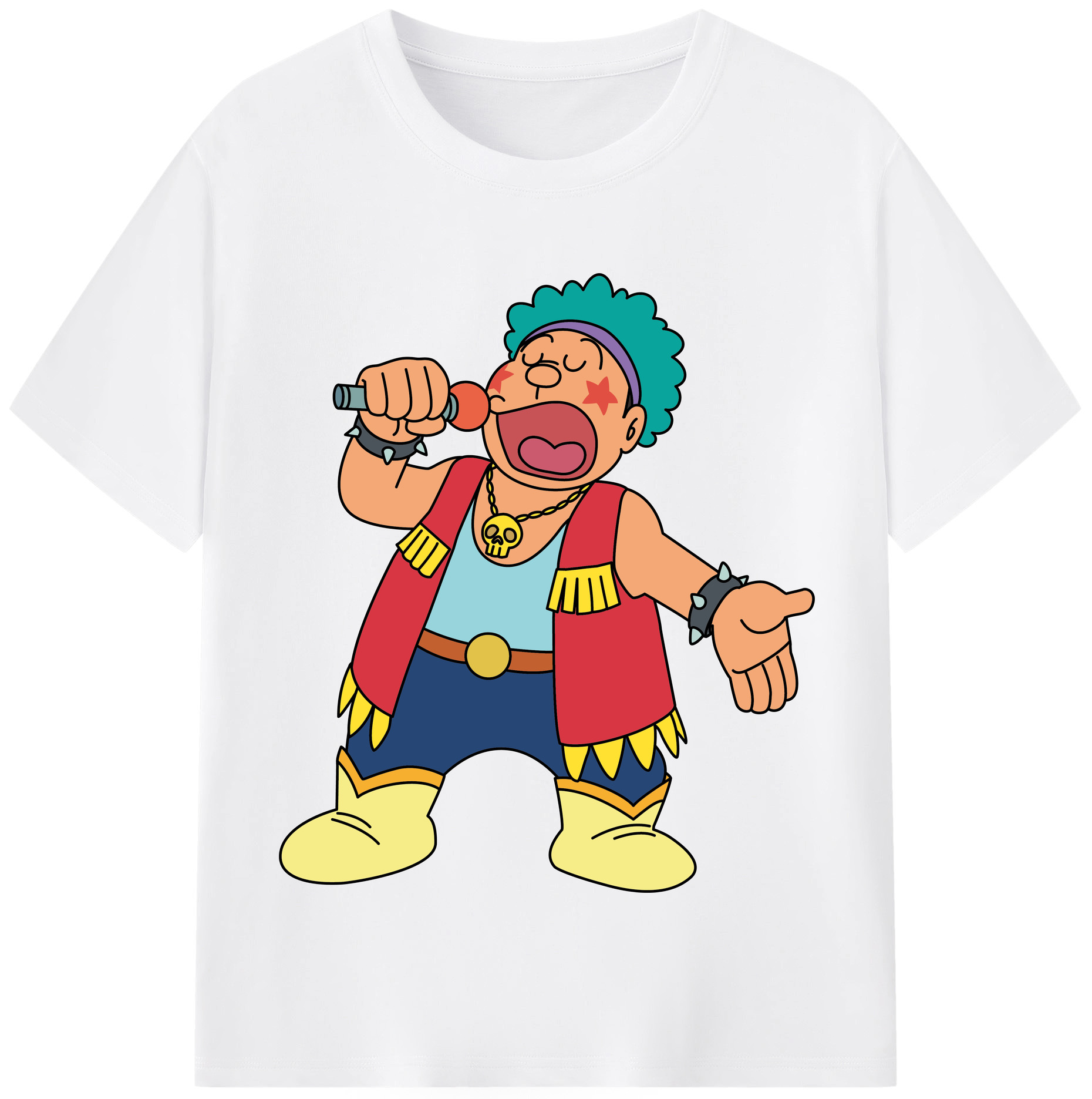（画像用） ドラえもん 剛田武 Doraemon Gouta Takeshi 綿100％半袖Tシャツ（フロントプリント）