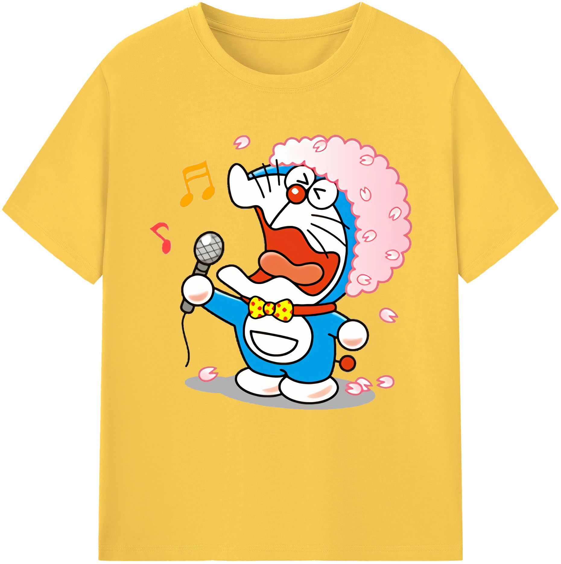 （画像用） ドラえもん Doraemon 綿100％半袖Tシャツ（フロントプリント）