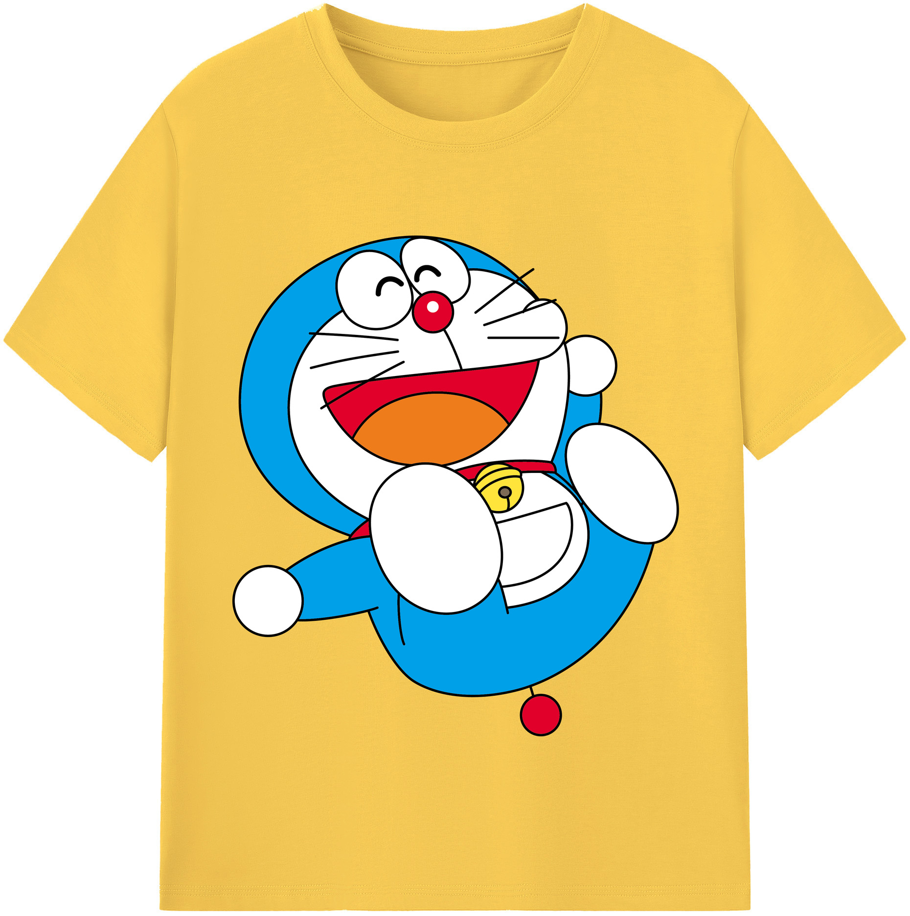 （画像用） ドラえもん Doraemon 綿100％半袖Tシャツ（フロントプリント）