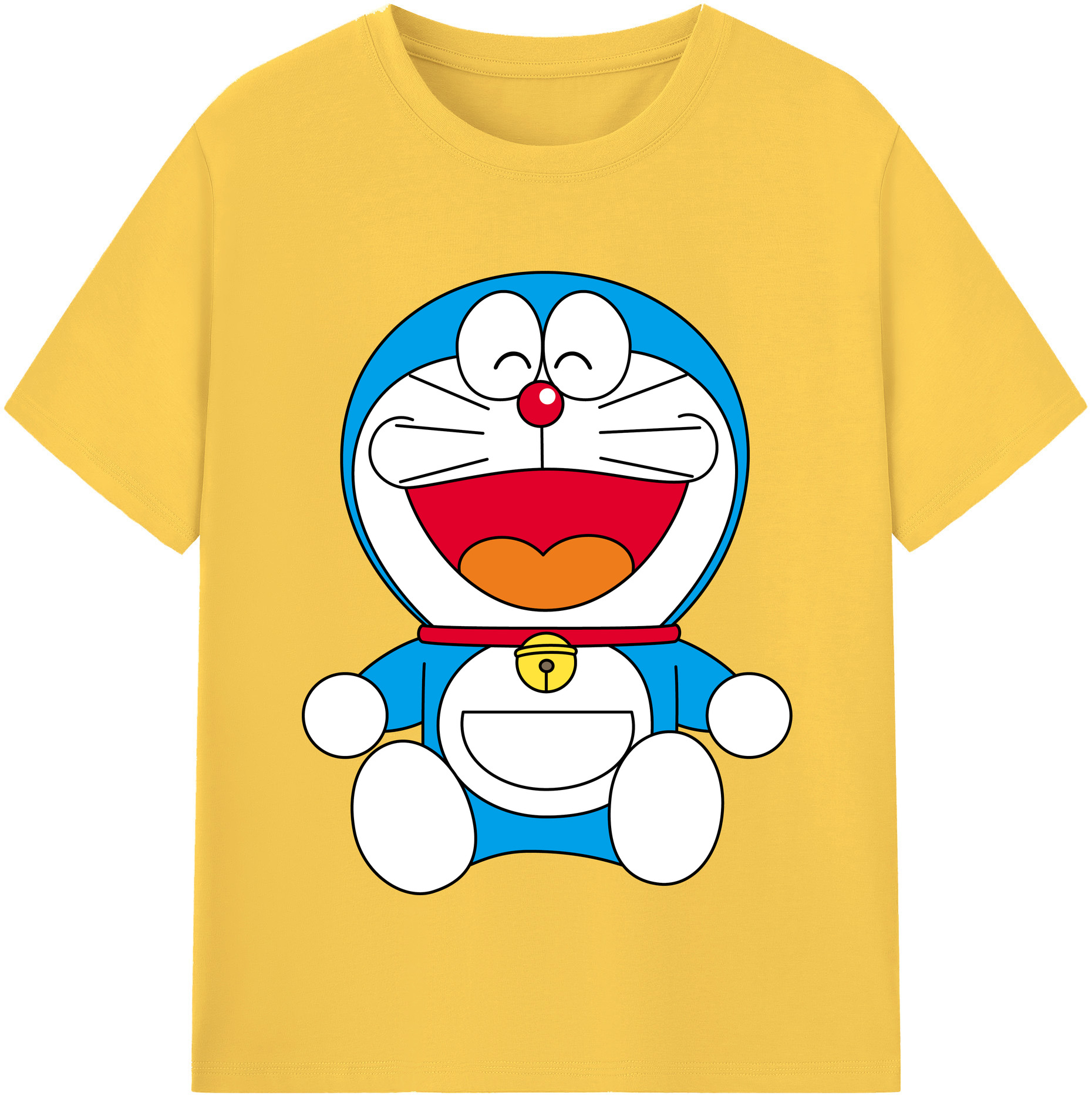 （画像用） ドラえもん Doraemon 綿100％半袖Tシャツ（フロントプリント）