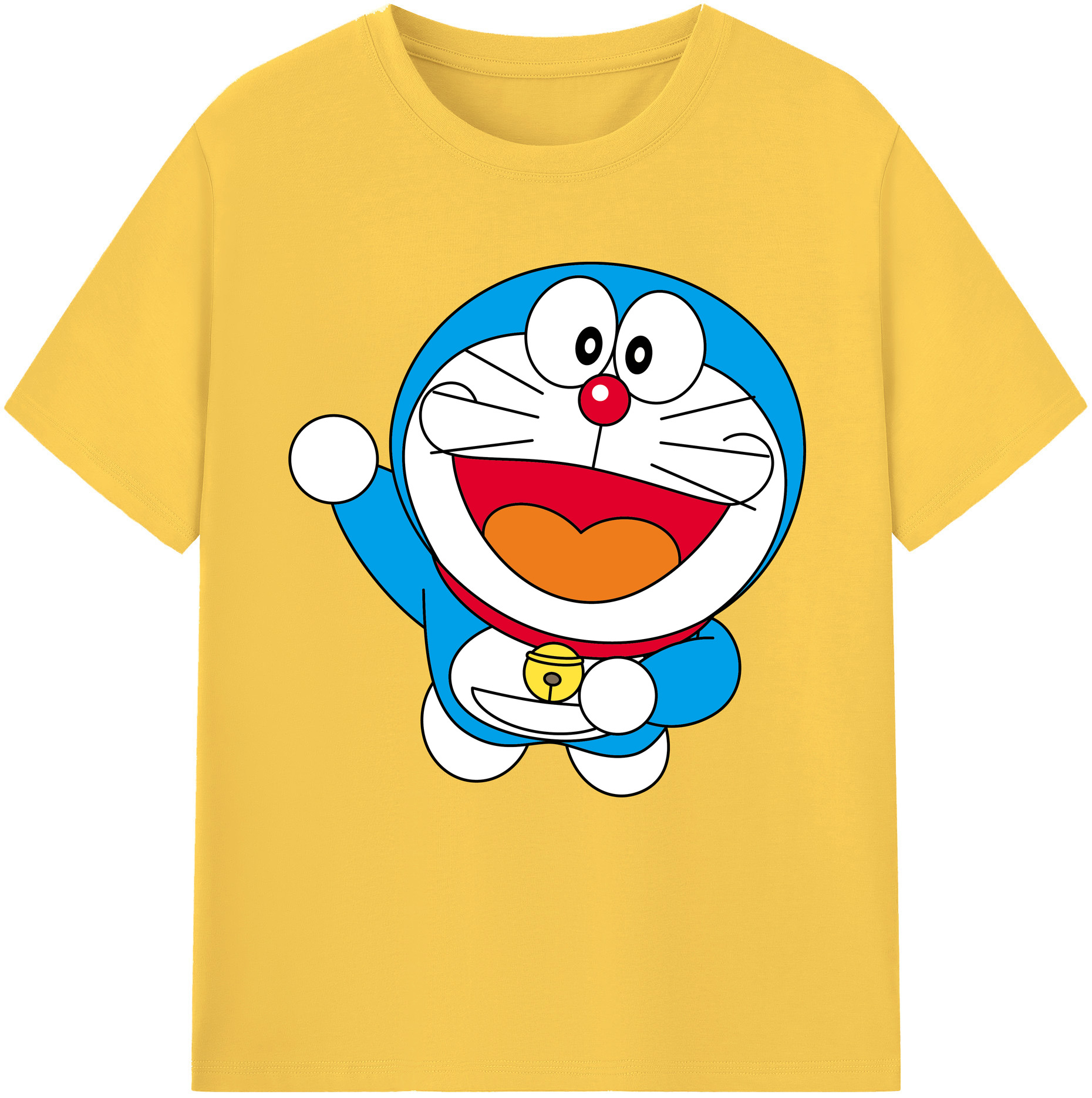 （画像用） ドラえもん Doraemon 綿100％半袖Tシャツ（フロントプリント）