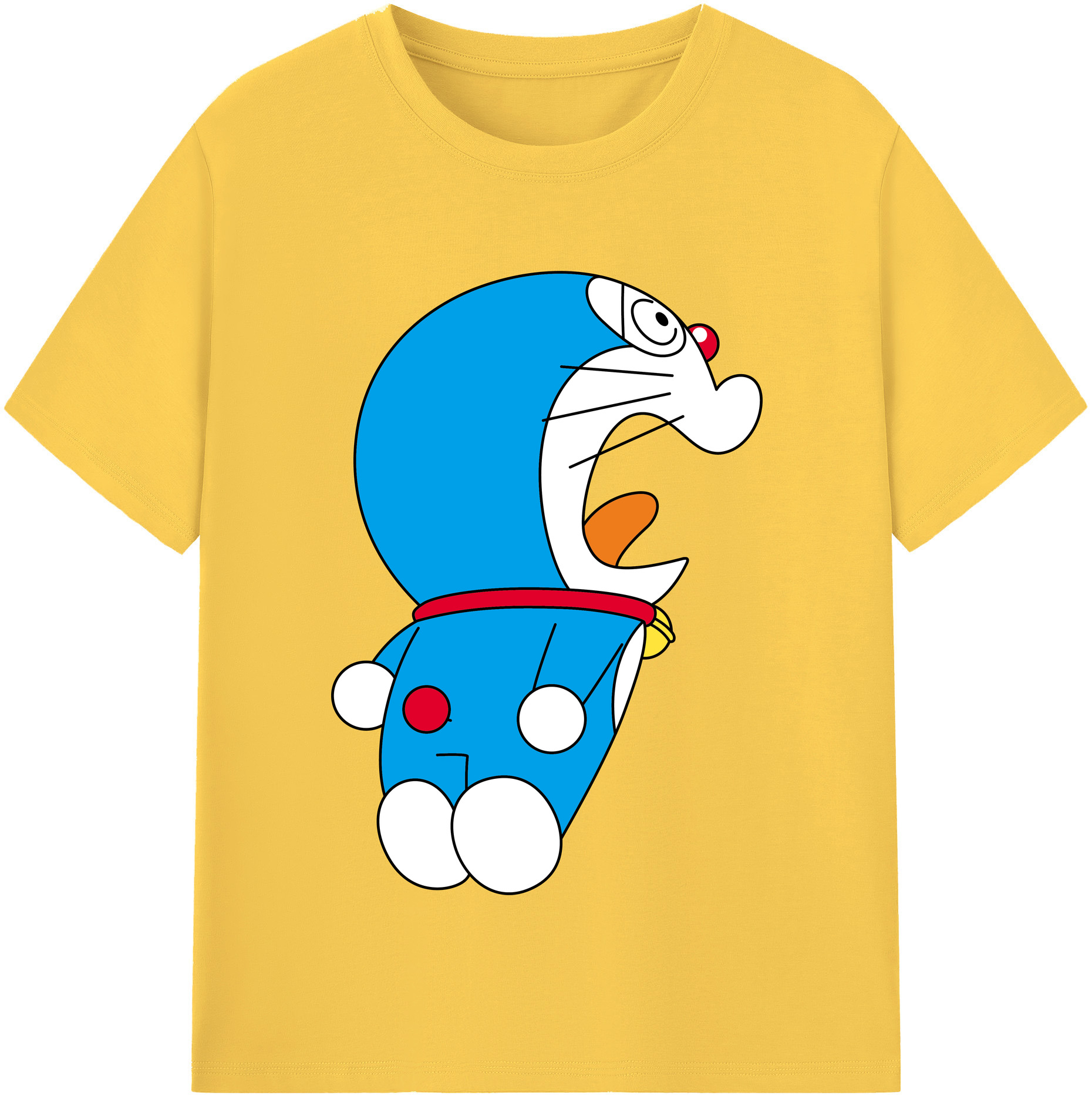 （画像用） ドラえもん Doraemon 綿100％半袖Tシャツ（フロントプリント）