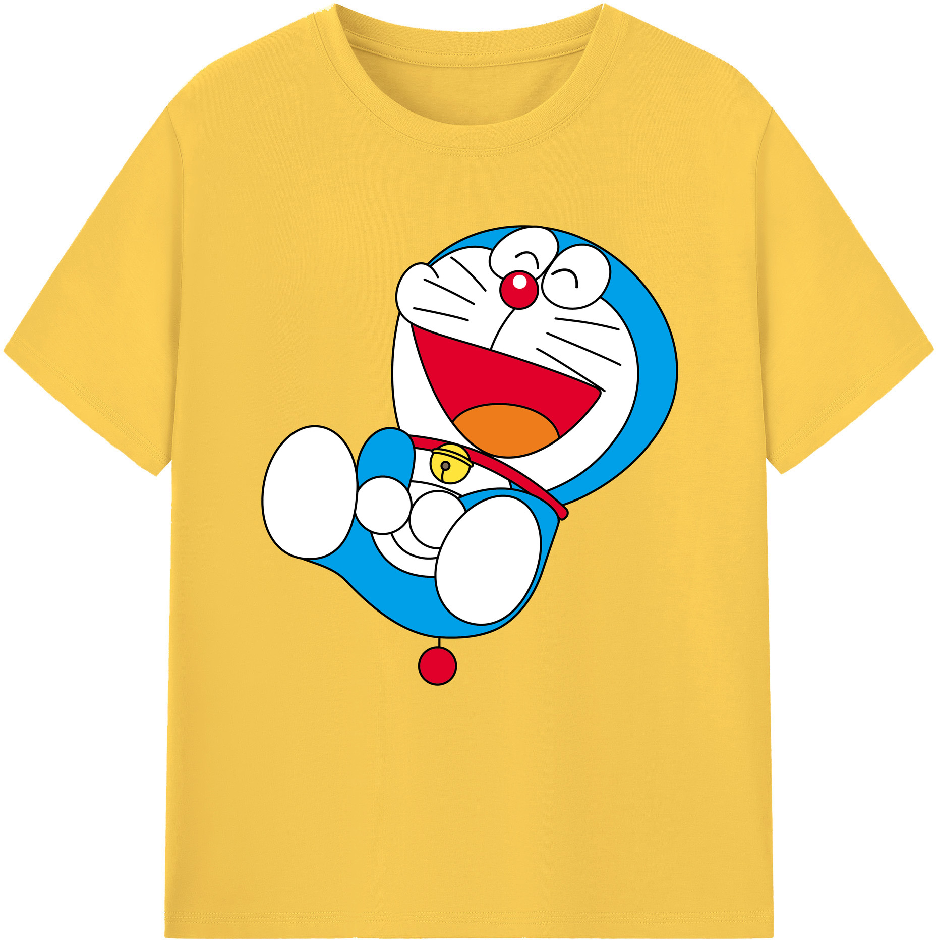 （画像用） ドラえもん Doraemon 綿100％半袖Tシャツ（フロントプリント）