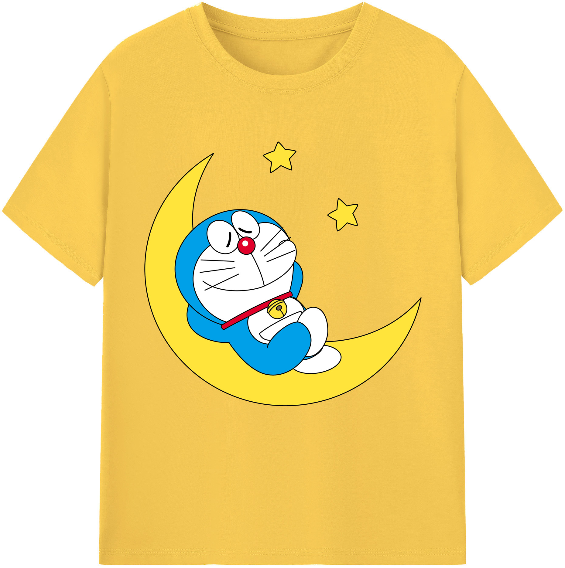 （画像用） ドラえもん Doraemon 綿100％半袖Tシャツ（フロントプリント）