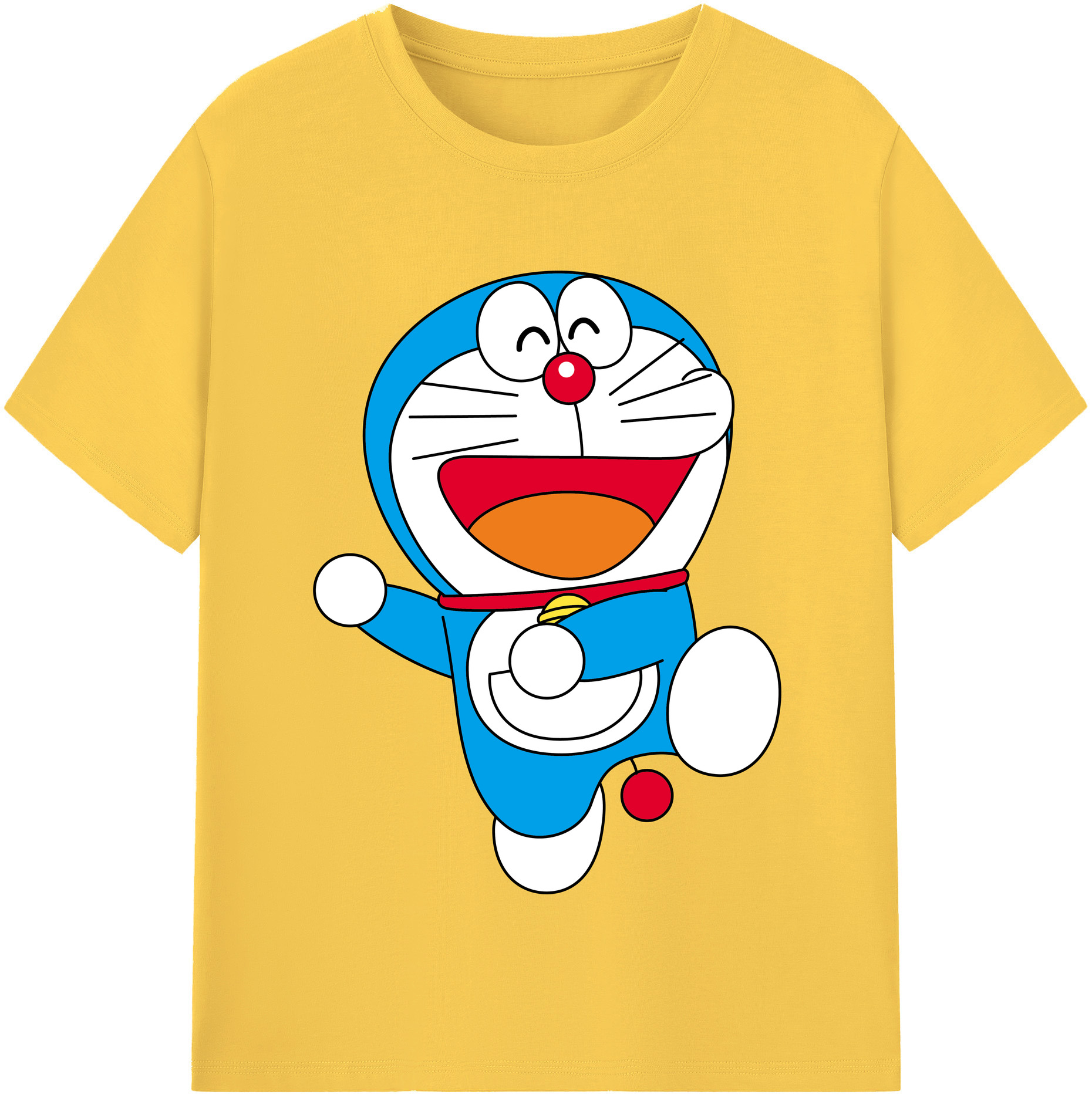 （画像用） ドラえもん Doraemon 綿100％半袖Tシャツ（フロントプリント）