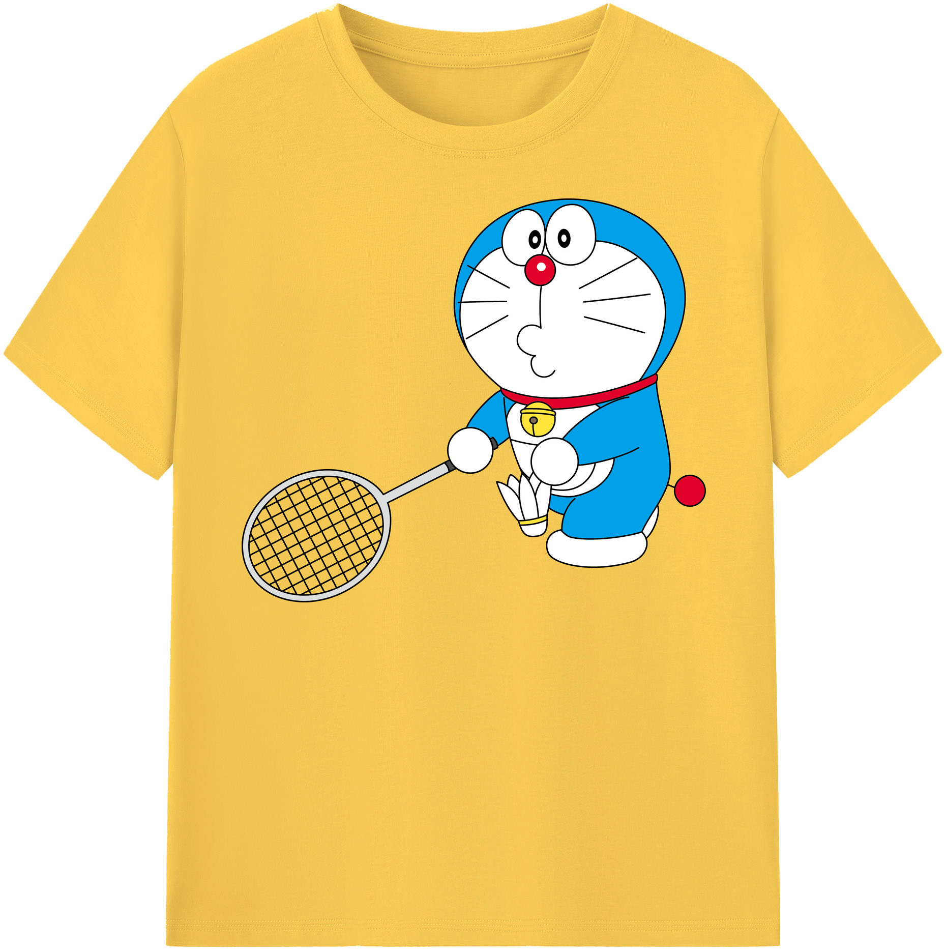 （画像用） ドラえもん Doraemon 綿100％半袖Tシャツ（フロントプリント）