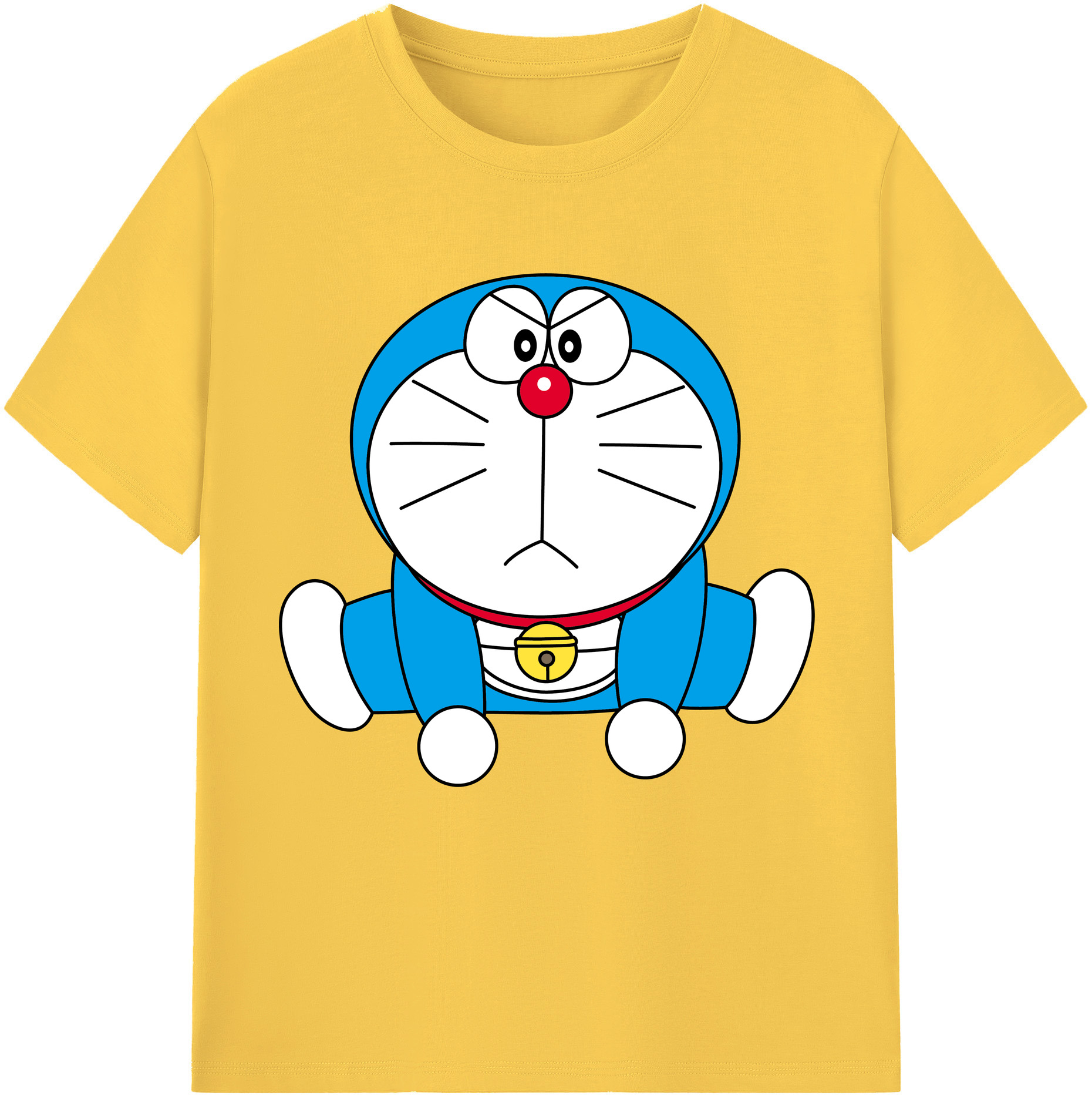 （画像用） ドラえもん Doraemon 綿100％半袖Tシャツ（フロントプリント）