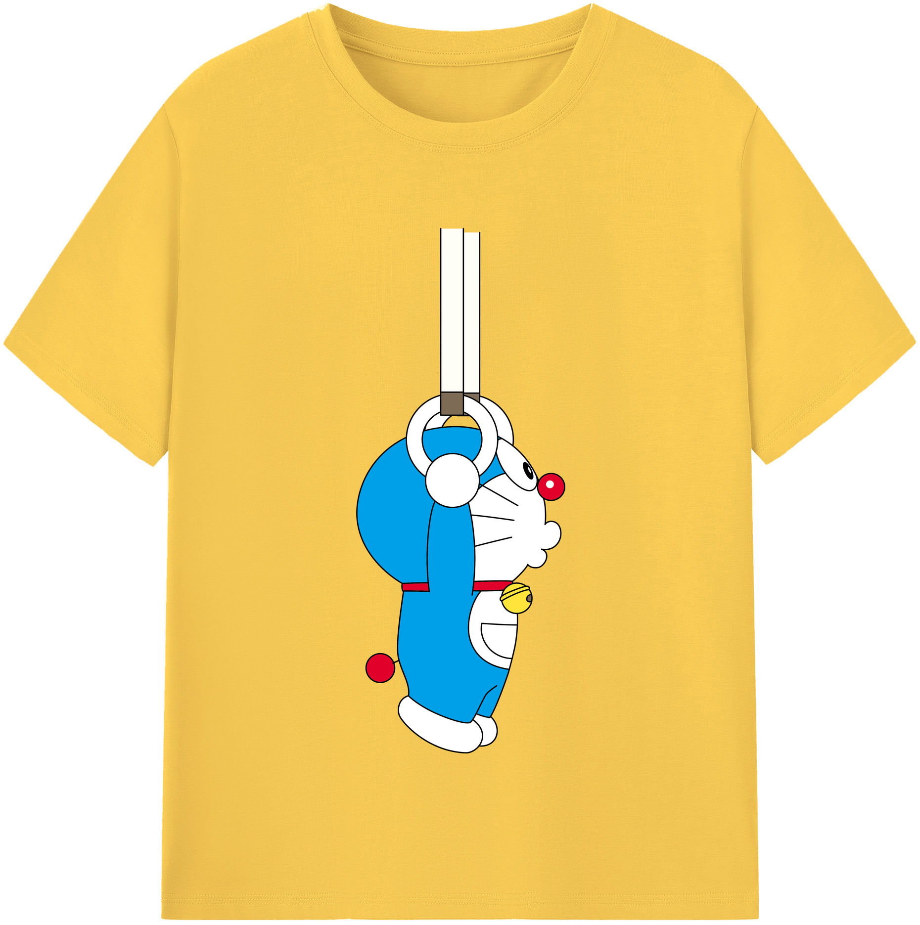（画像用） ドラえもん Doraemon 綿100％半袖Tシャツ（フロントプリント）