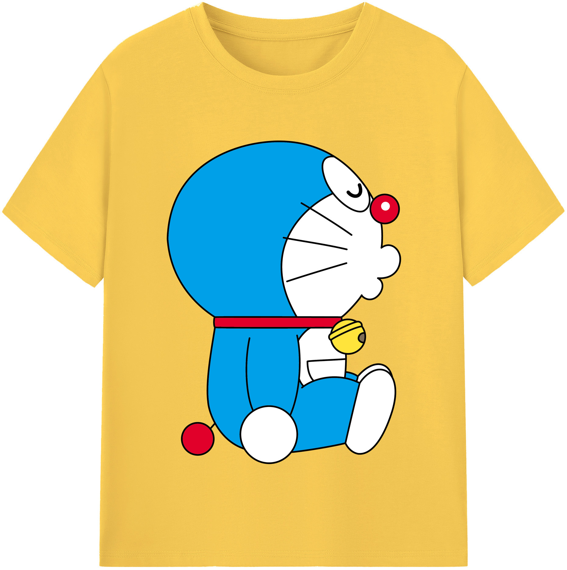 （画像用） ドラえもん Doraemon 綿100％半袖Tシャツ（フロントプリント）