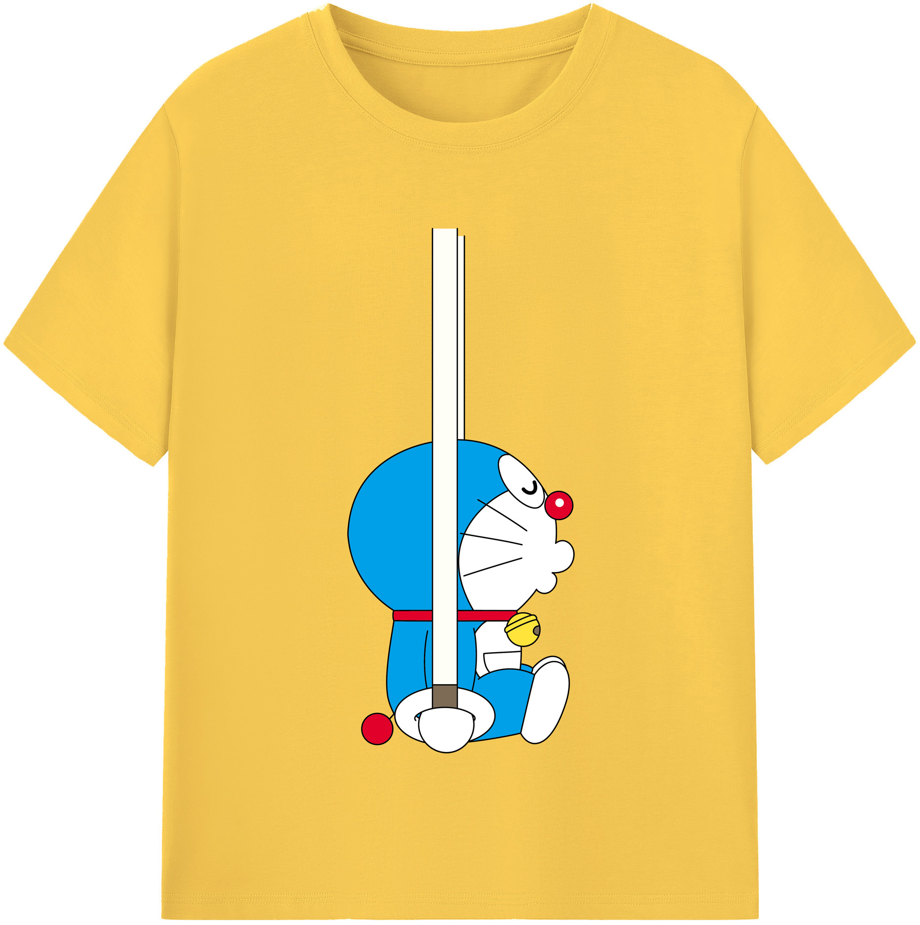 （画像用） ドラえもん Doraemon 綿100％半袖Tシャツ（フロントプリント）
