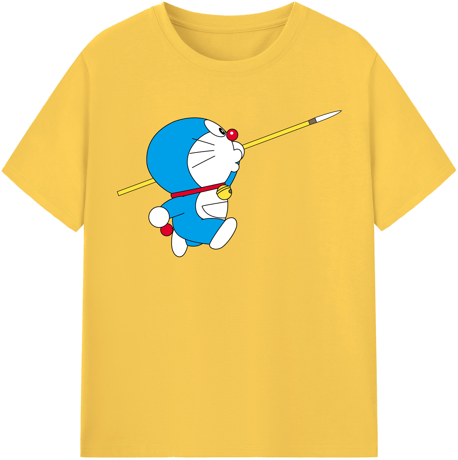 （画像用） ドラえもん Doraemon 綿100％半袖Tシャツ（フロントプリント）