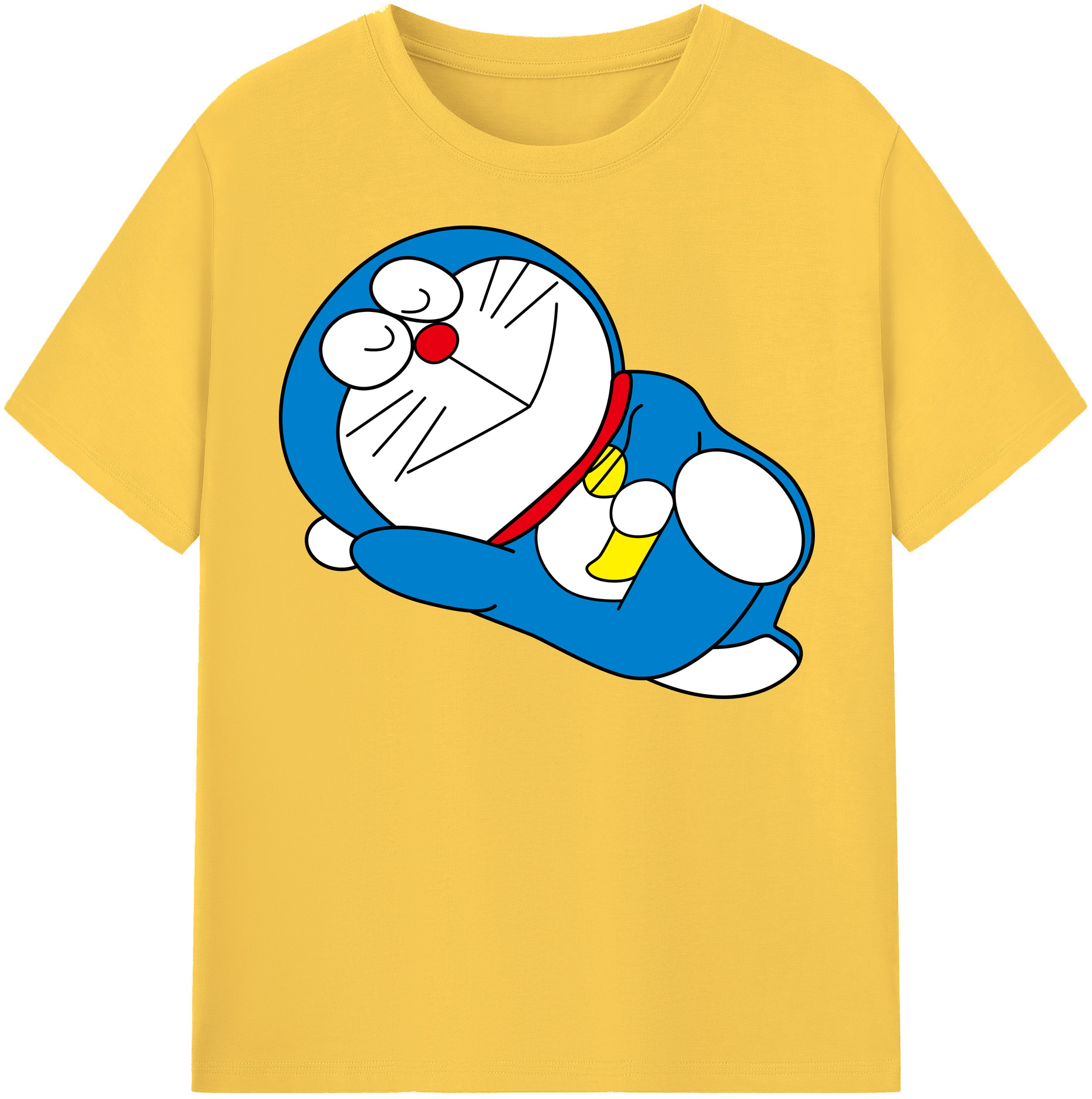 （画像用） ドラえもん Doraemon 綿100％半袖Tシャツ（フロントプリント）