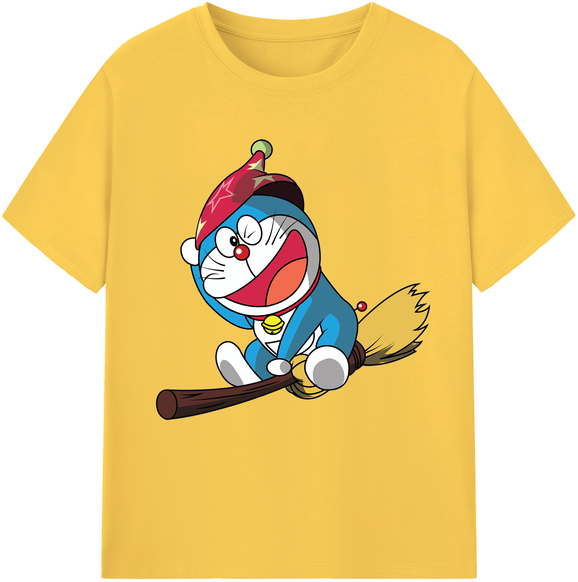 （画像用） ドラえもん Doraemon 綿100％半袖Tシャツ（フロントプリント）