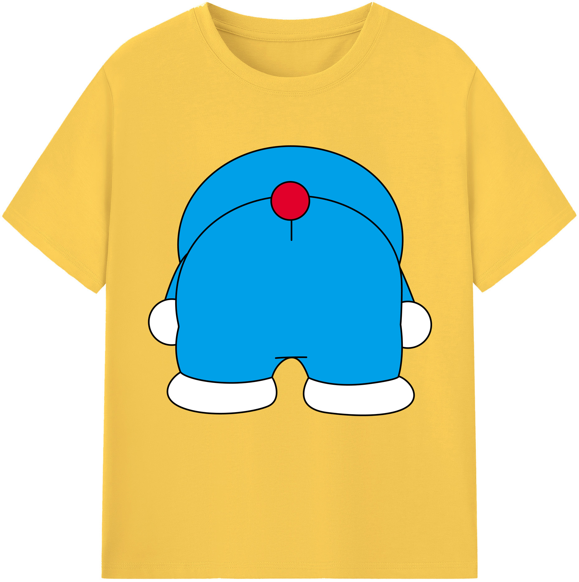 （画像用） ドラえもん Doraemon 綿100％半袖Tシャツ（フロントプリント）