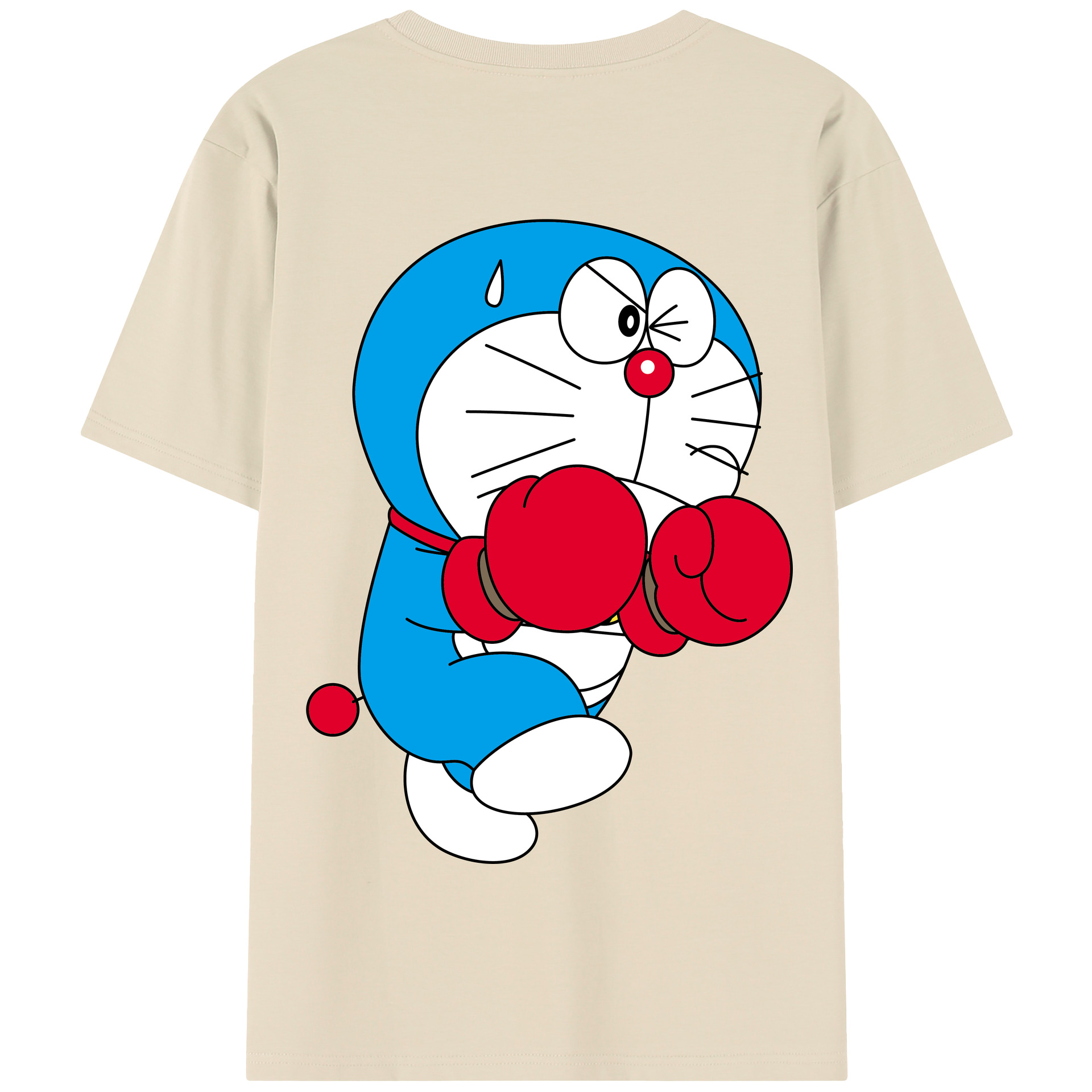 （画像用） ドラえもん Doraemon 綿100％半袖Tシャツ（背面プリント）