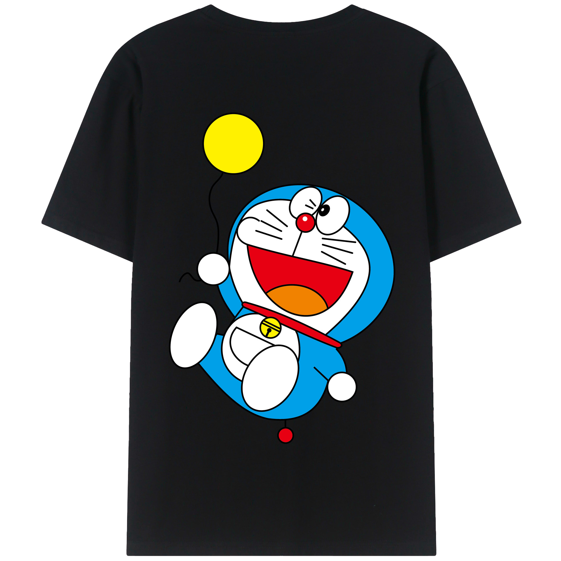 （画像用） ドラえもん Doraemon 綿100％半袖Tシャツ（背面プリント）