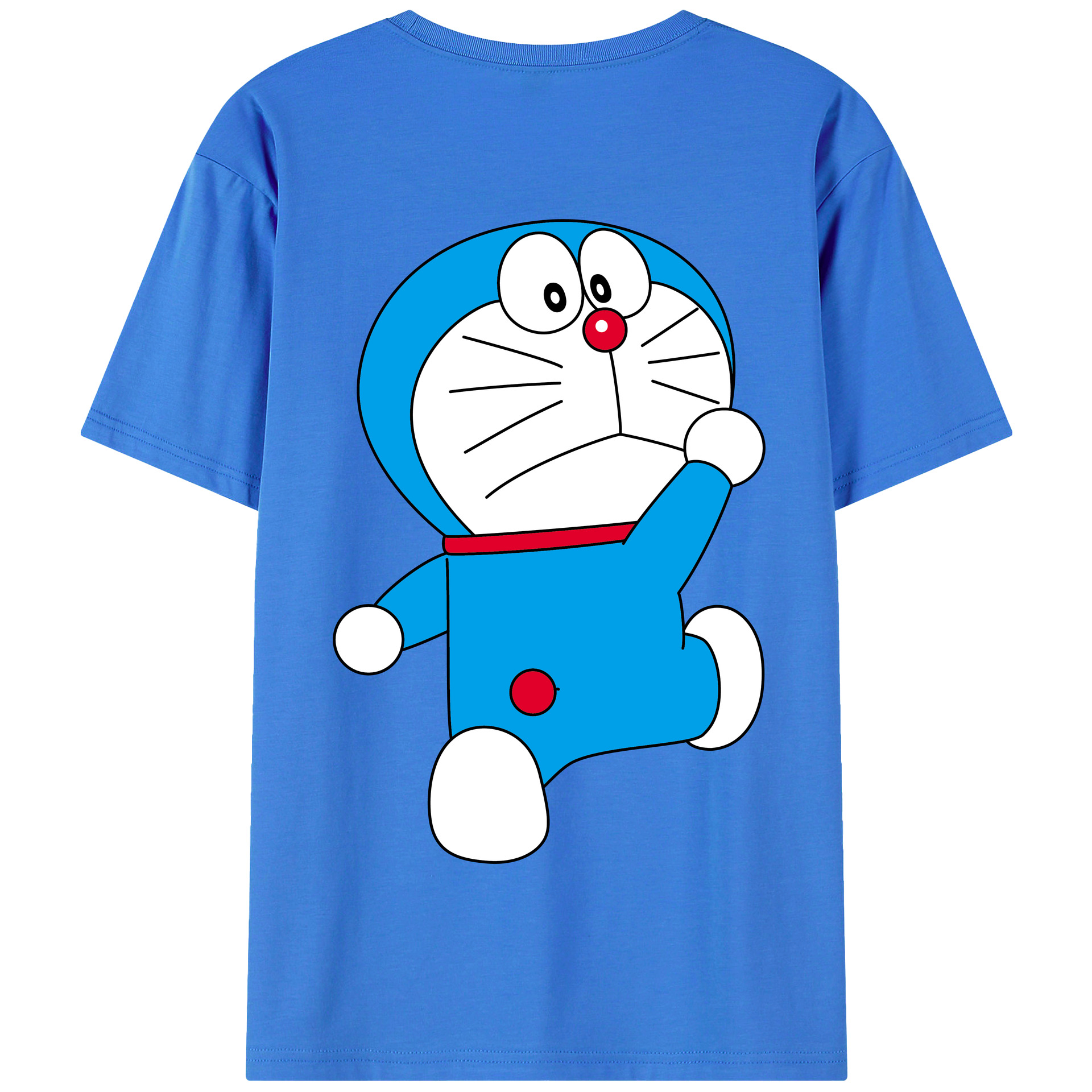 （画像用） ドラえもん Doraemon 綿100％半袖Tシャツ（背面プリント）