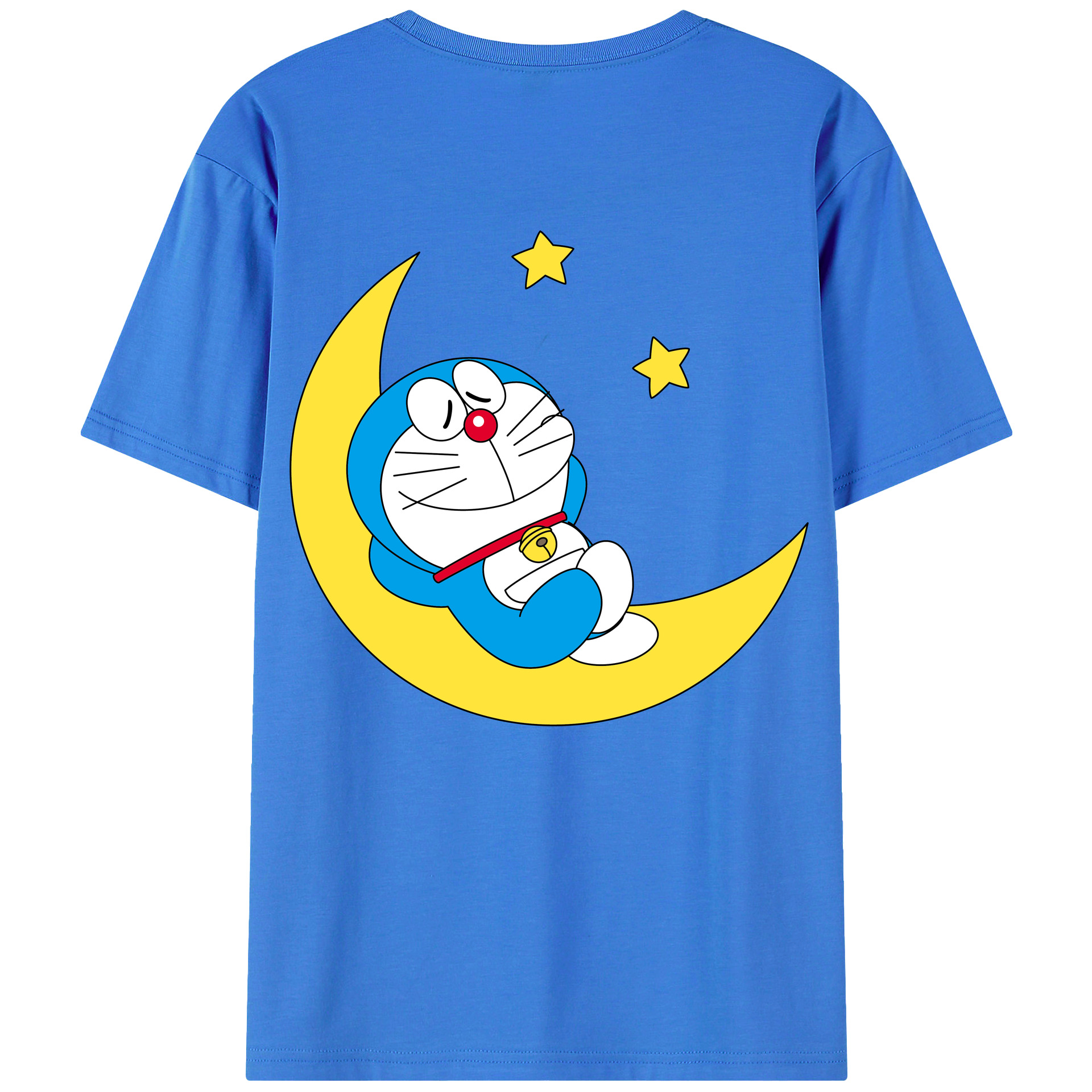 （画像用） ドラえもん Doraemon 綿100％半袖Tシャツ（背面プリント）