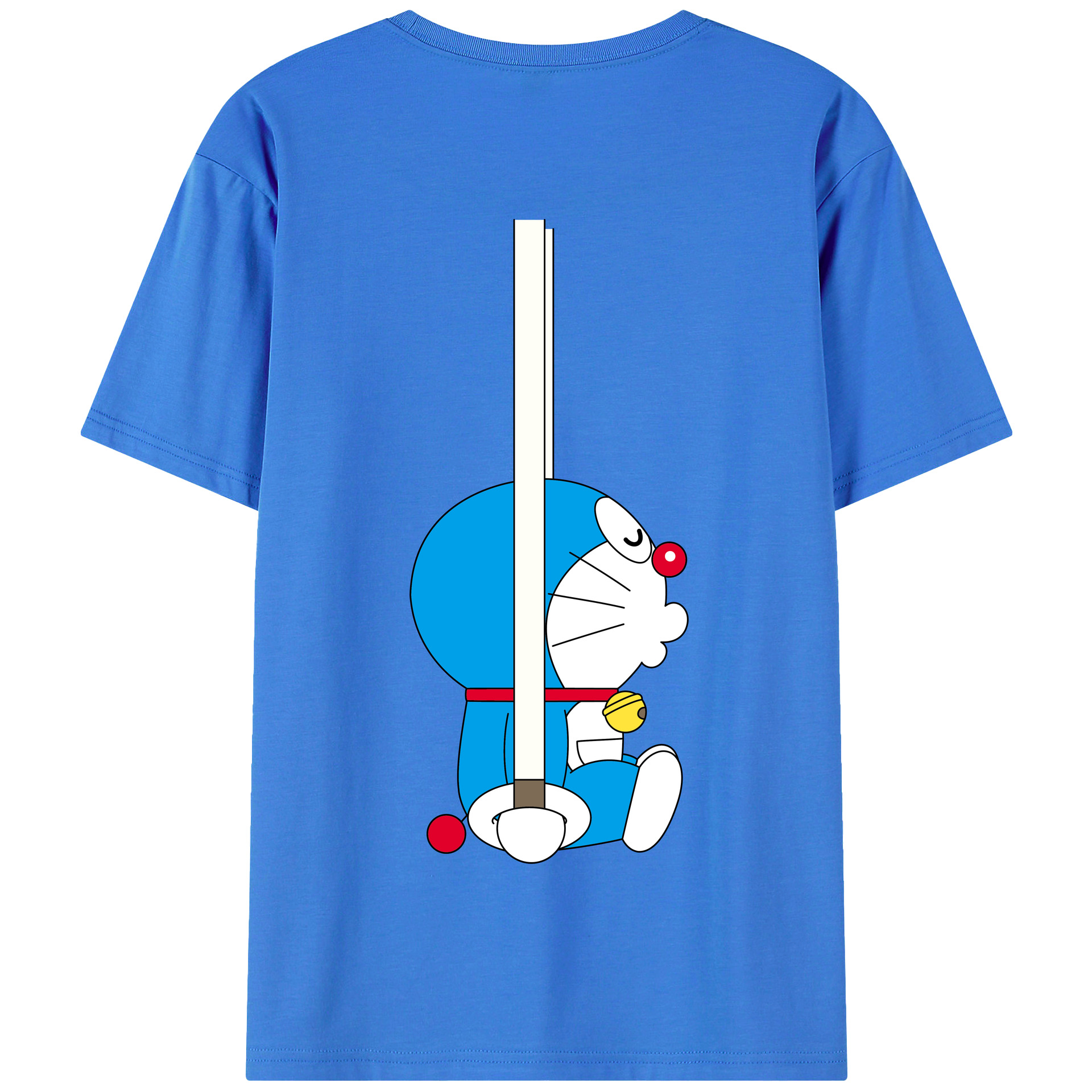 （画像用） ドラえもん Doraemon 綿100％半袖Tシャツ（背面プリント）