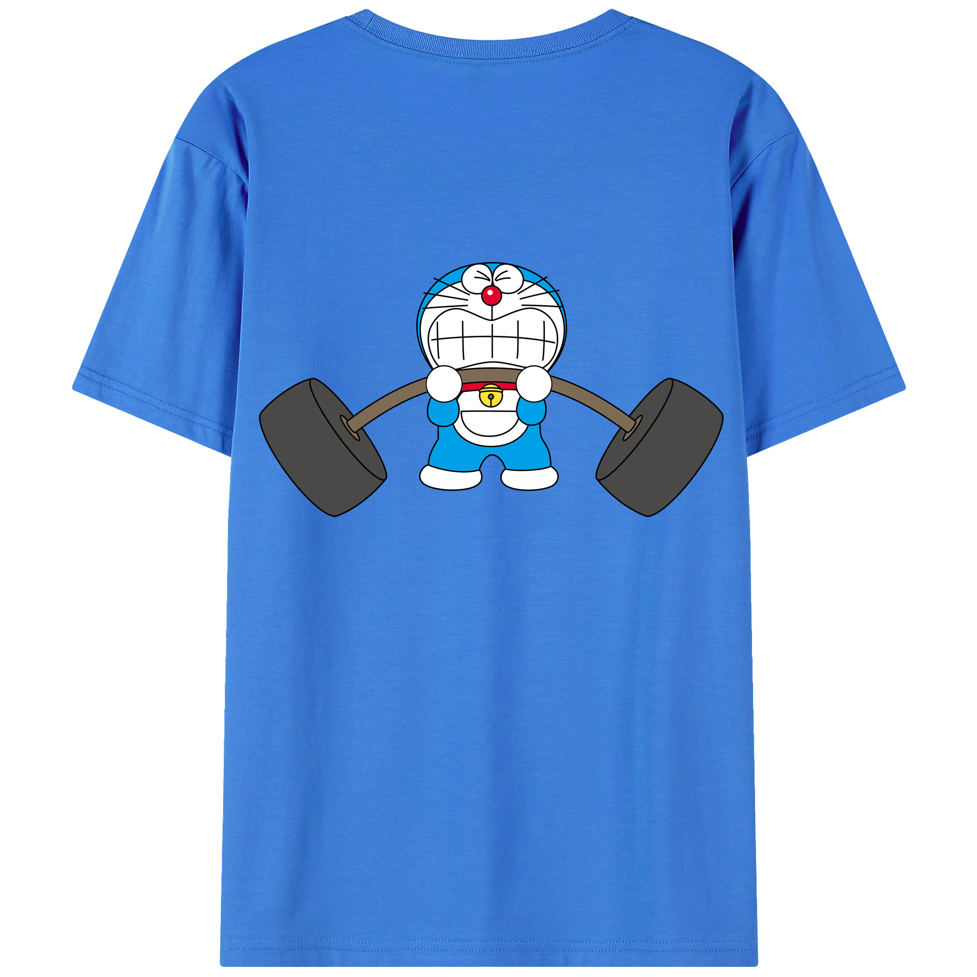 （画像用） ドラえもん Doraemon 綿100％半袖Tシャツ（背面プリント）