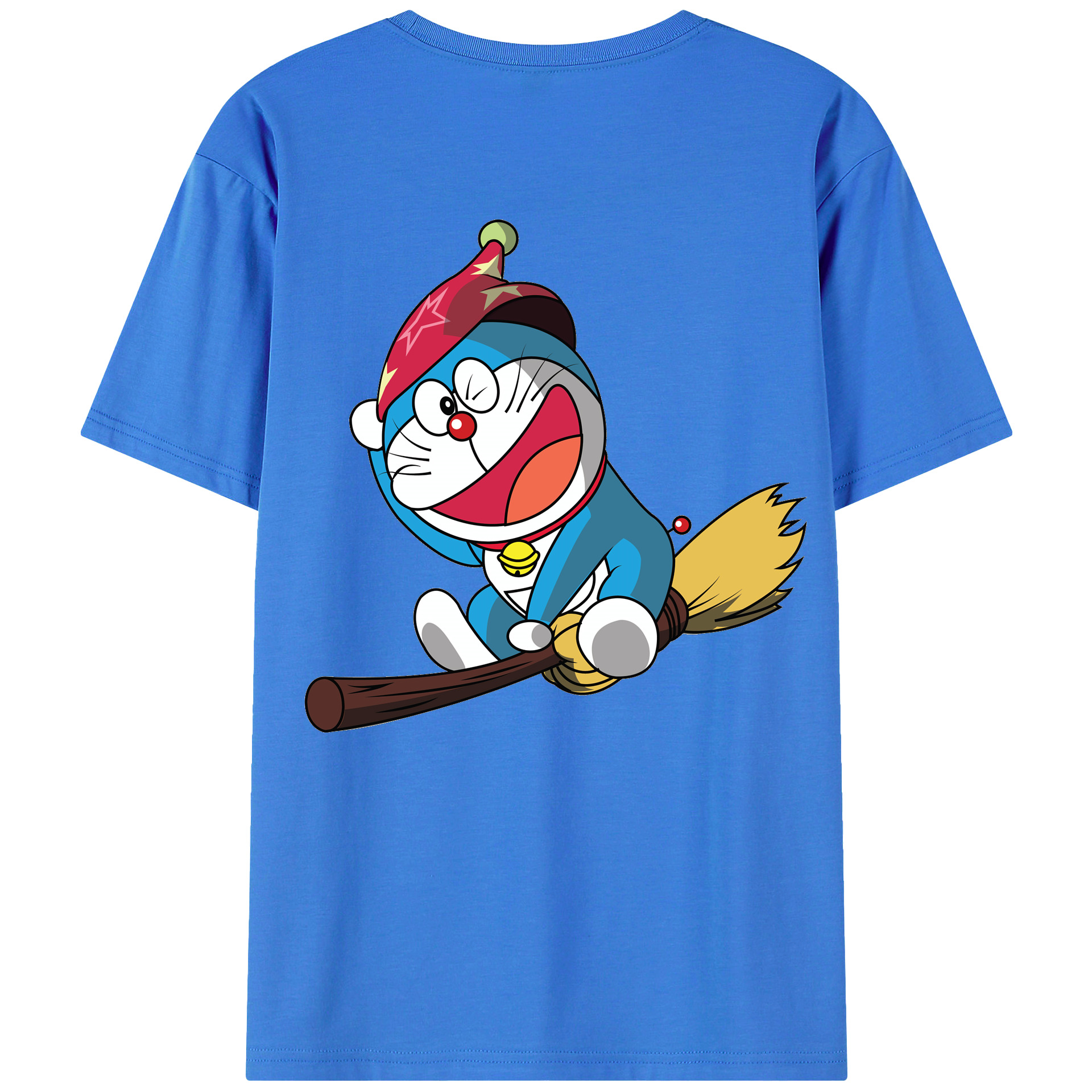 （画像用） ドラえもん Doraemon 綿100％半袖Tシャツ（背面プリント）