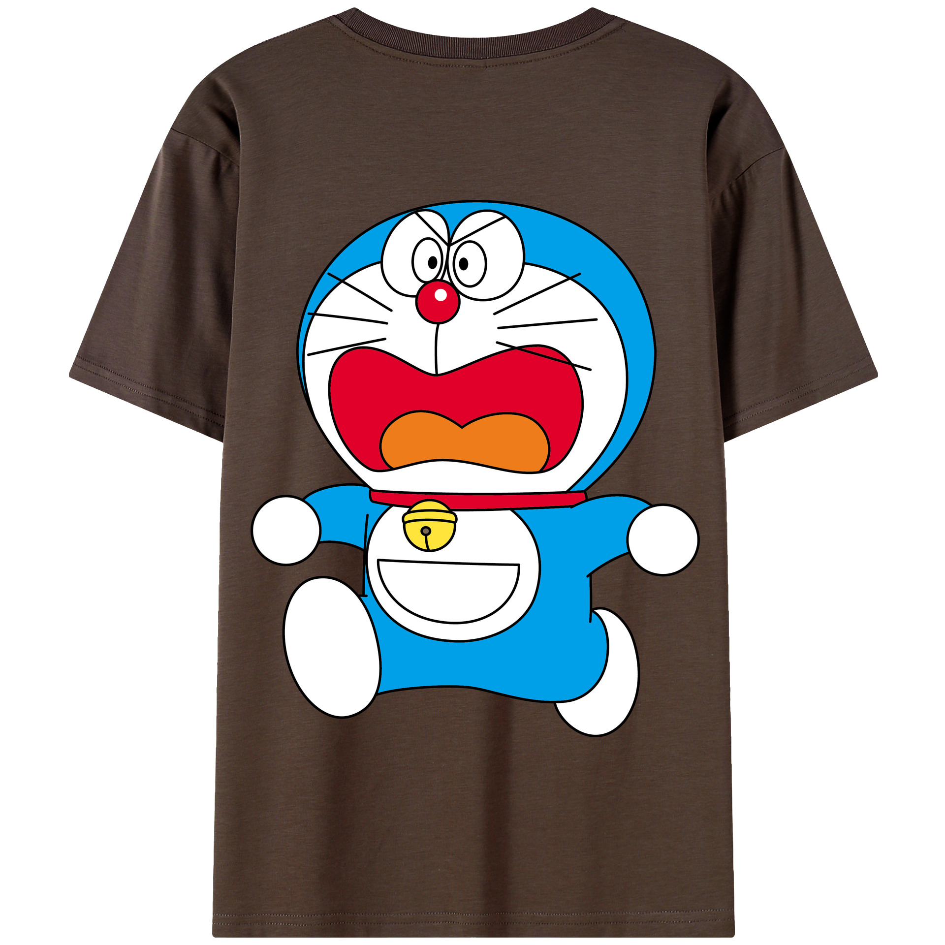 （画像用） ドラえもん Doraemon 綿100％半袖Tシャツ（背面プリント）