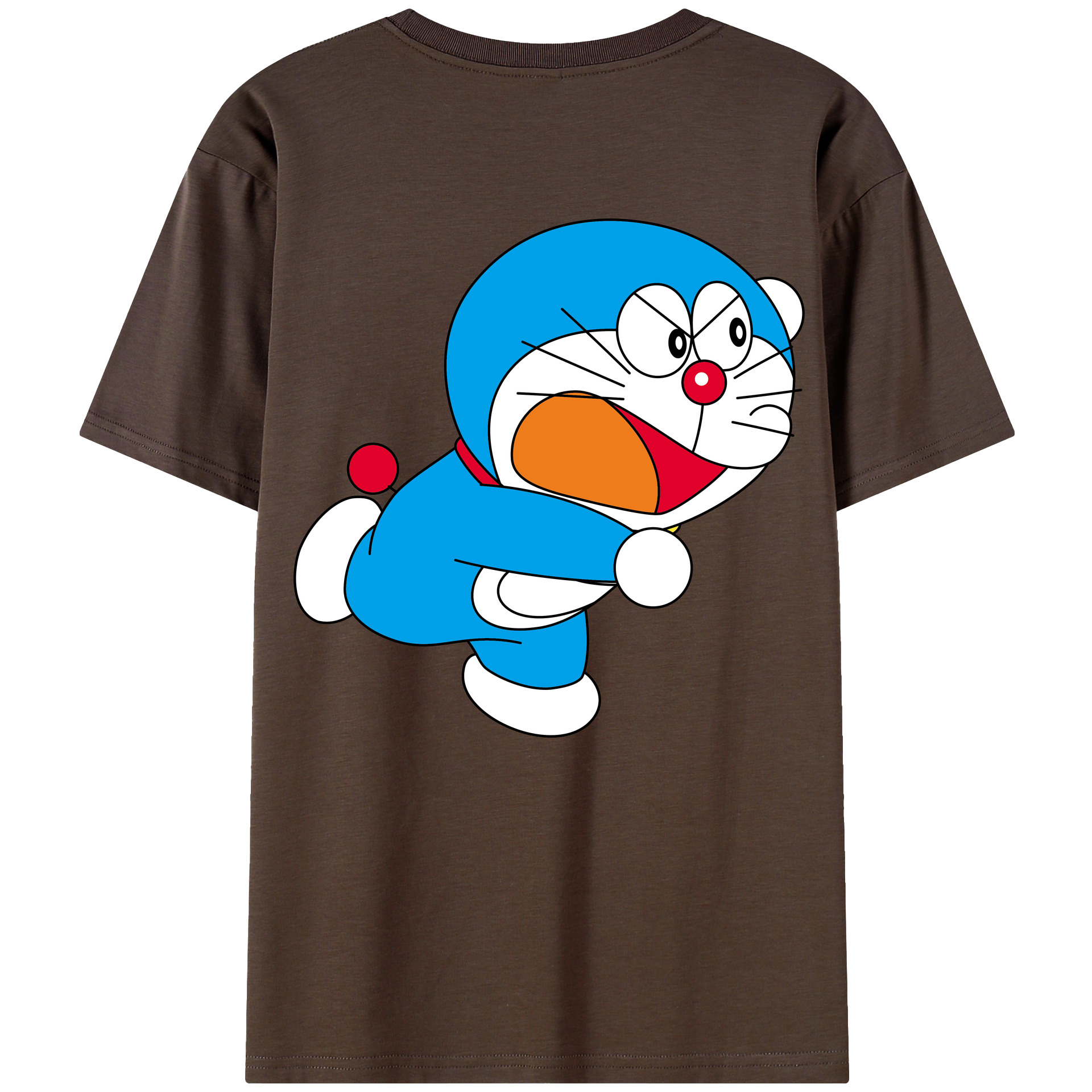 （画像用） ドラえもん Doraemon 綿100％半袖Tシャツ（背面プリント）