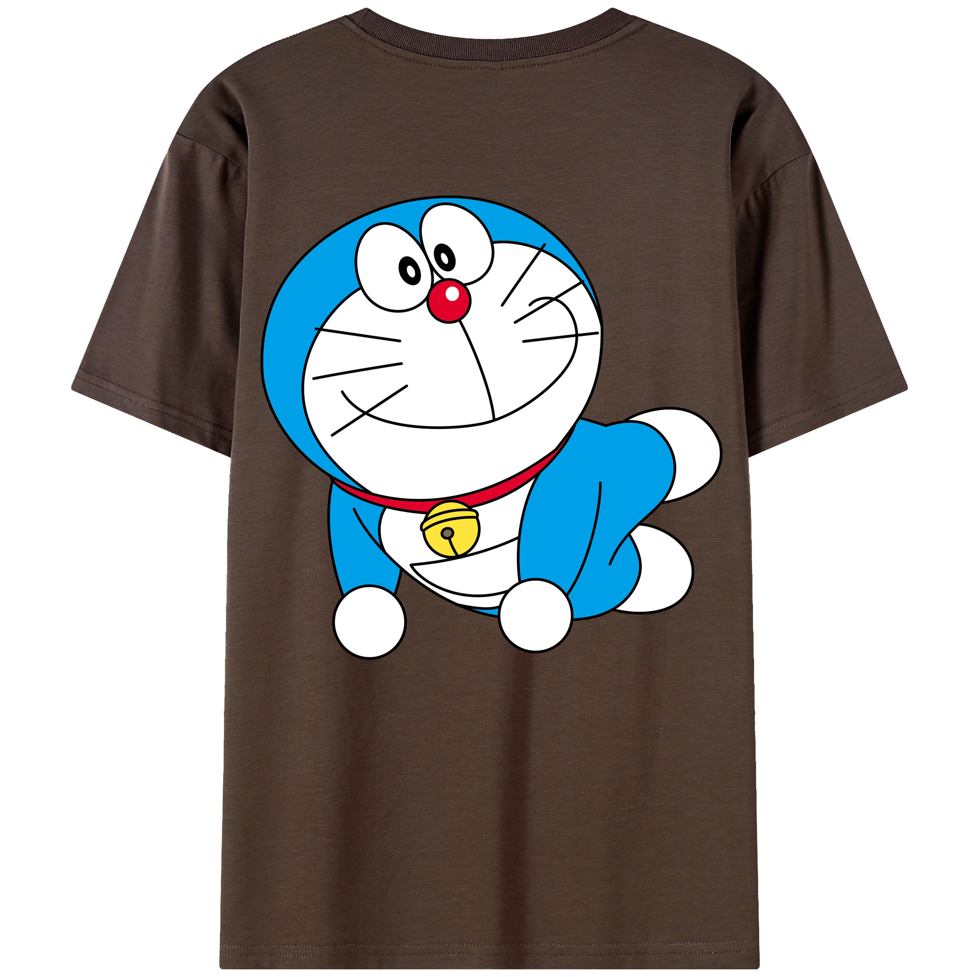 （画像用） ドラえもん Doraemon 綿100％半袖Tシャツ（背面プリント）