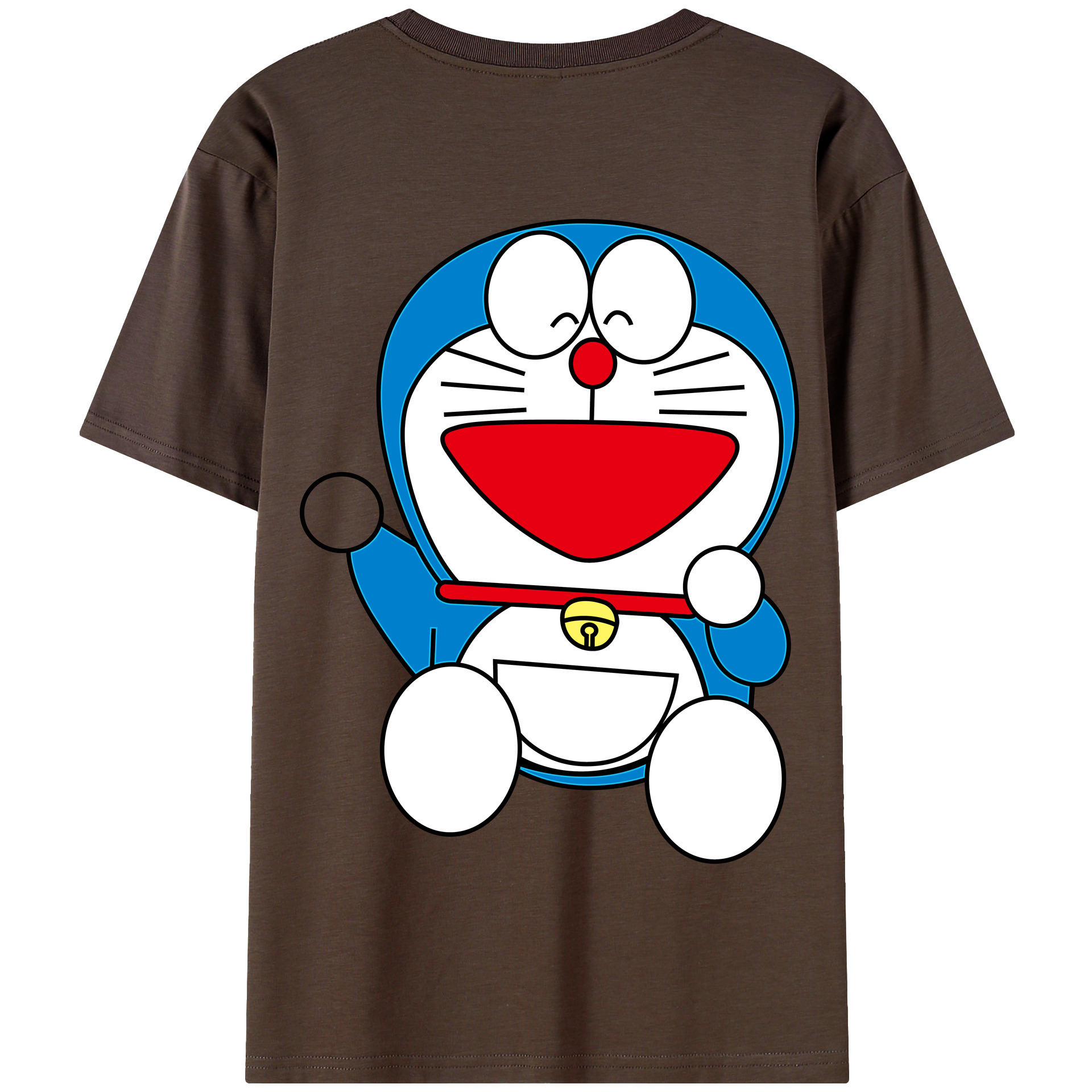 （画像用） ドラえもん Doraemon 綿100％半袖Tシャツ（背面プリント）