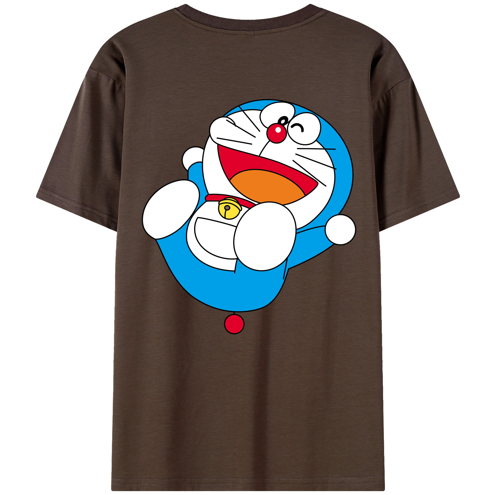 （画像用） ドラえもん Doraemon 綿100％半袖Tシャツ（背面プリント）