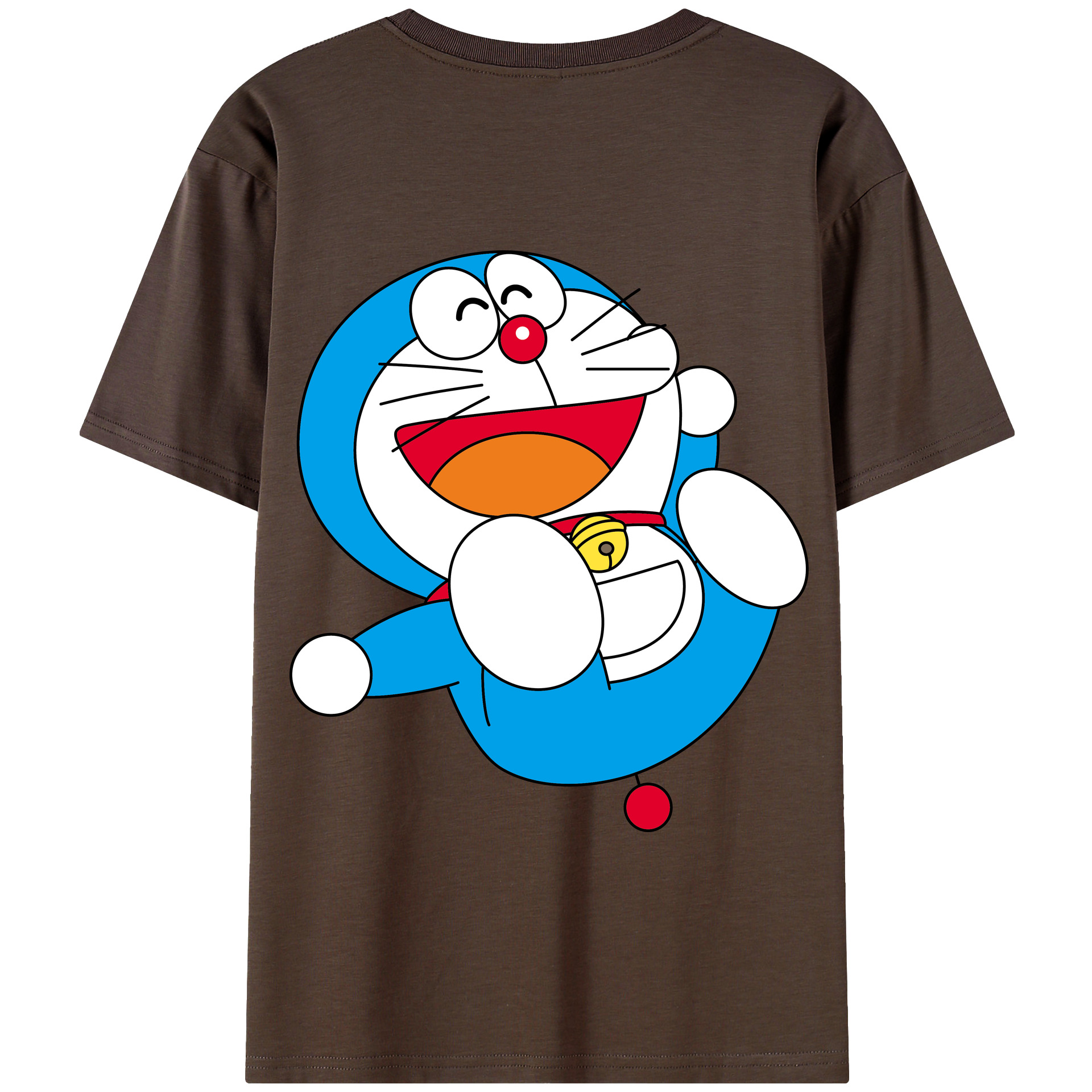 （画像用） ドラえもん Doraemon 綿100％半袖Tシャツ（背面プリント）