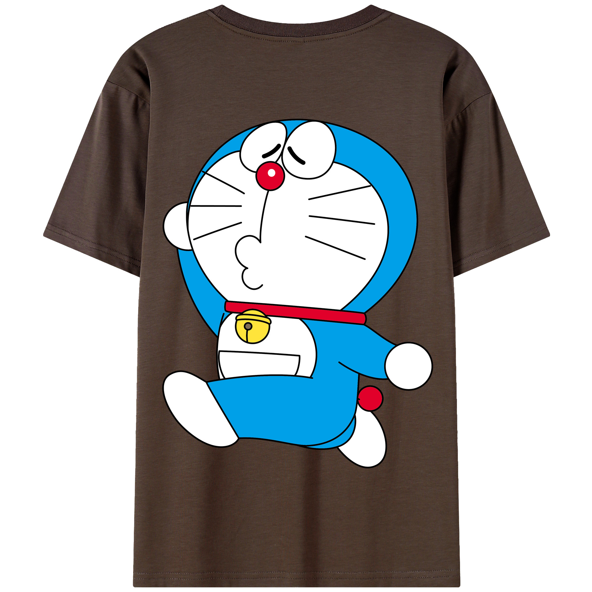 （画像用） ドラえもん Doraemon 綿100％半袖Tシャツ（背面プリント）