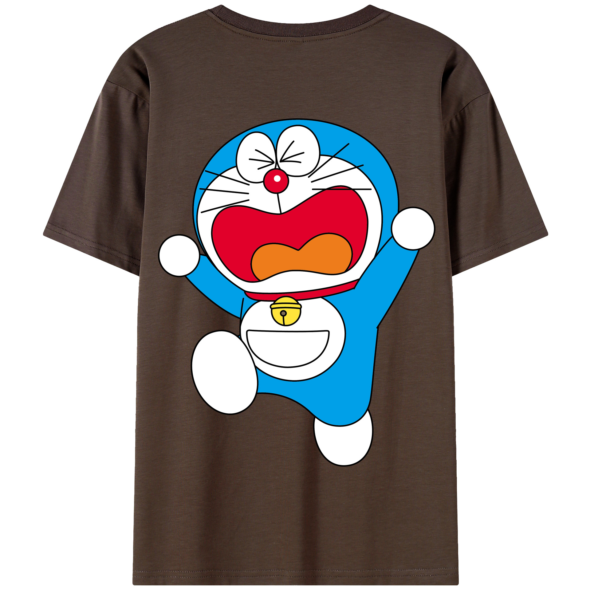 （画像用） ドラえもん Doraemon 綿100％半袖Tシャツ（背面プリント）