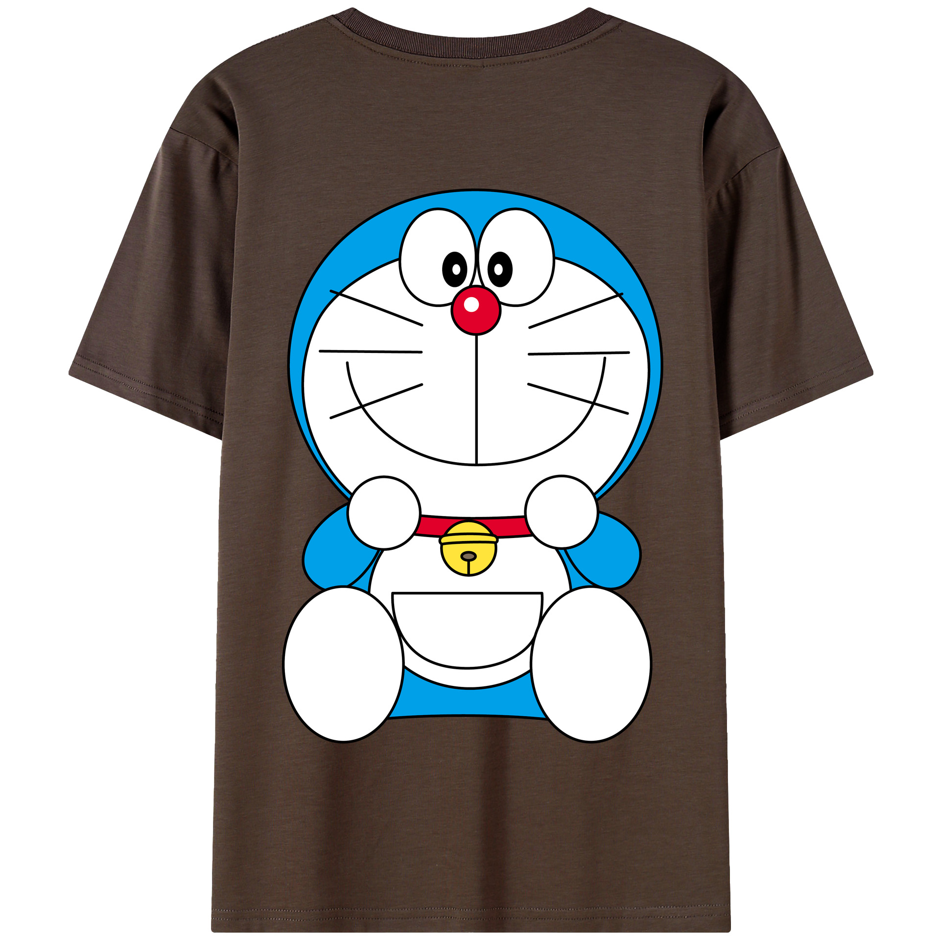 （画像用） ドラえもん Doraemon 綿100％半袖Tシャツ（背面プリント）