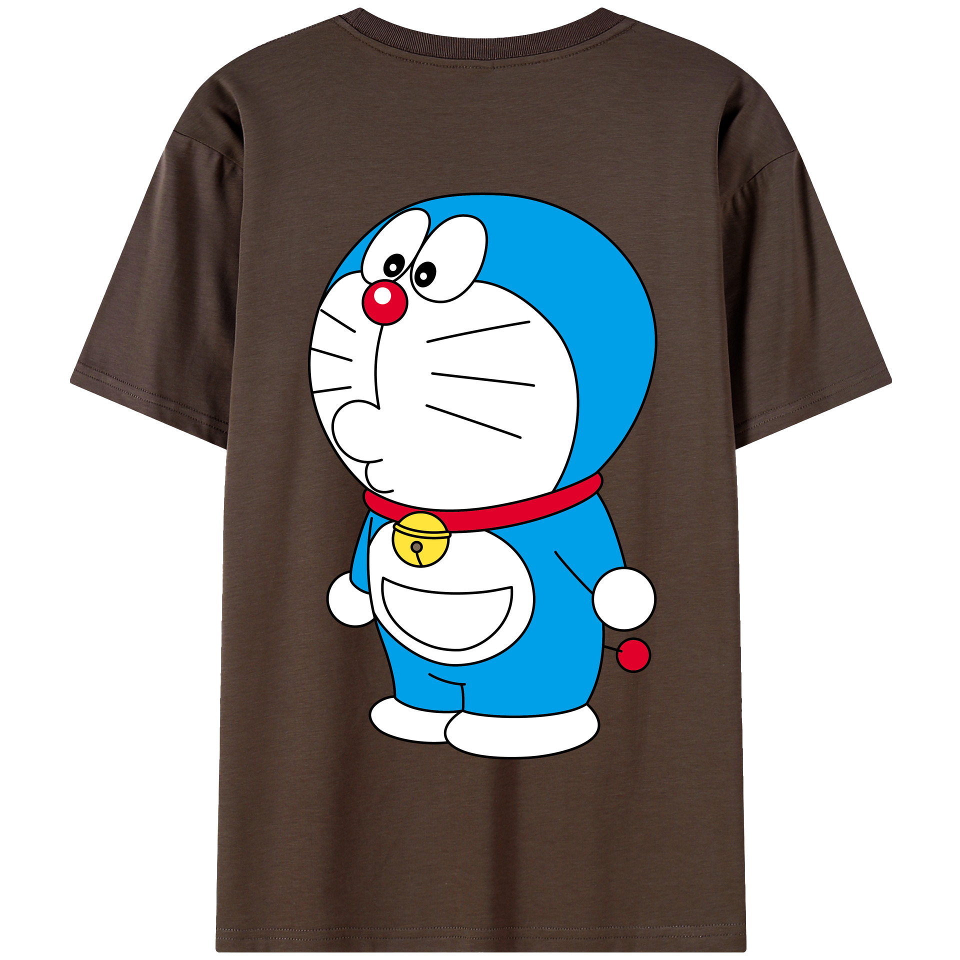 （画像用） ドラえもん Doraemon 綿100％半袖Tシャツ（背面プリント）