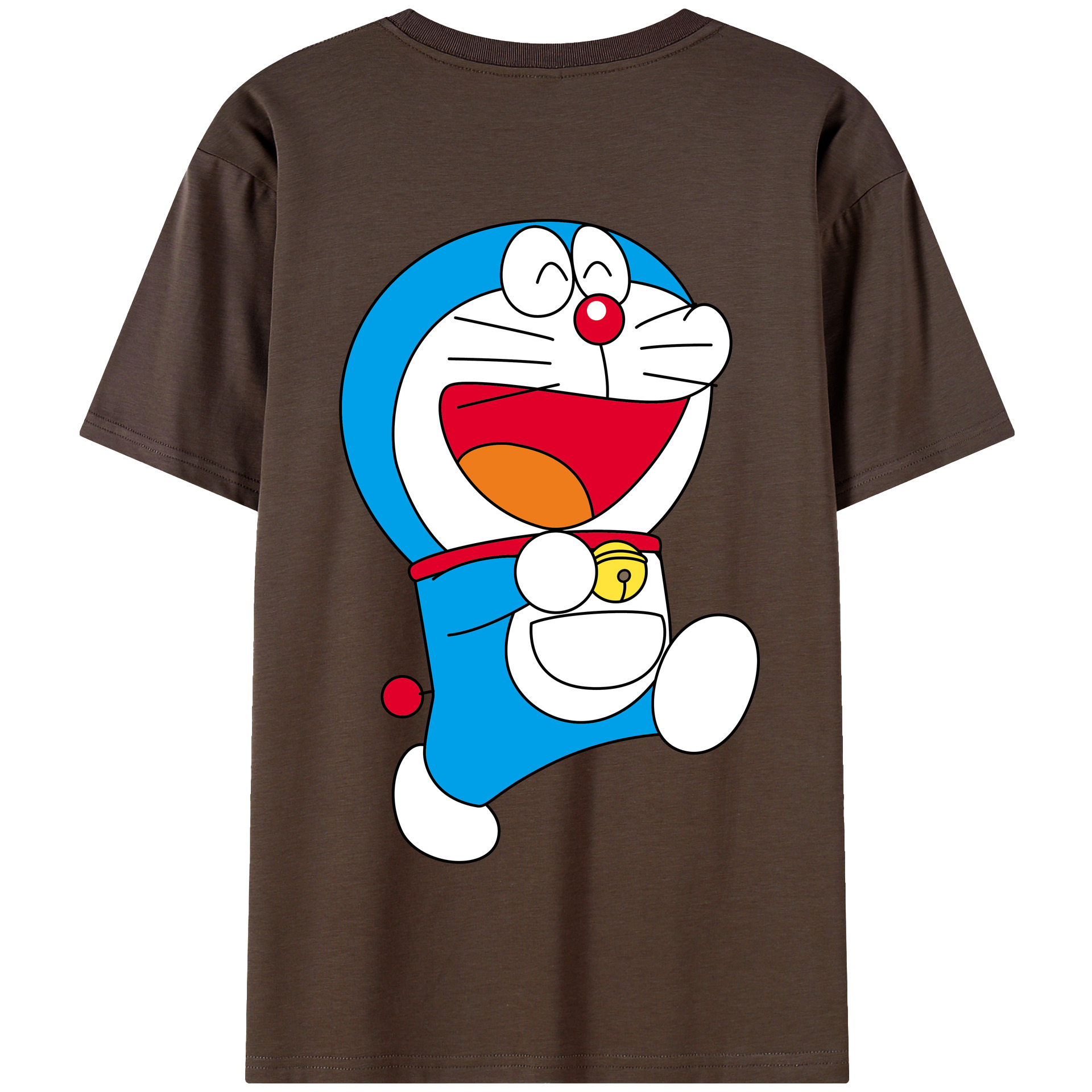 （画像用） ドラえもん Doraemon 綿100％半袖Tシャツ（背面プリント）